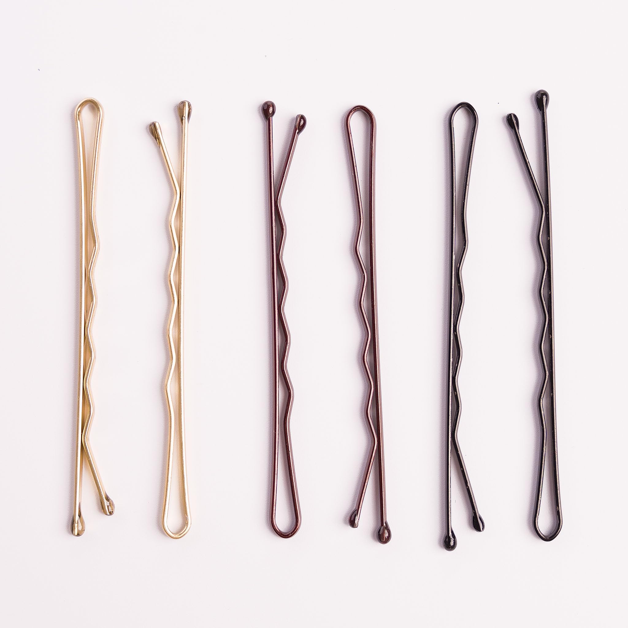 Brushworks Blonde Bobby Pins 50-Pack - Secure Hold Hair Pins for Updos and Flyaways 6