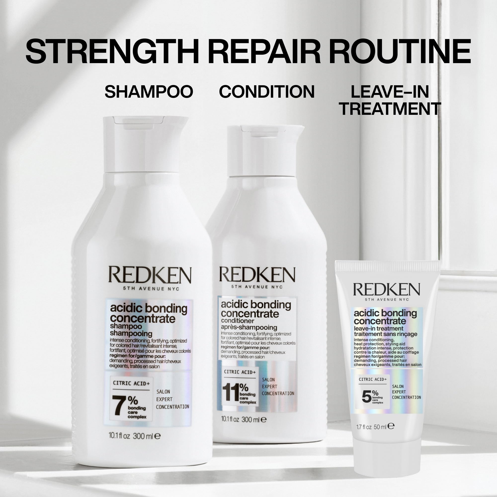 REDKEN Acidic Bonding Concentrate Leave-In Treatment for Damaged Hair Repair 7