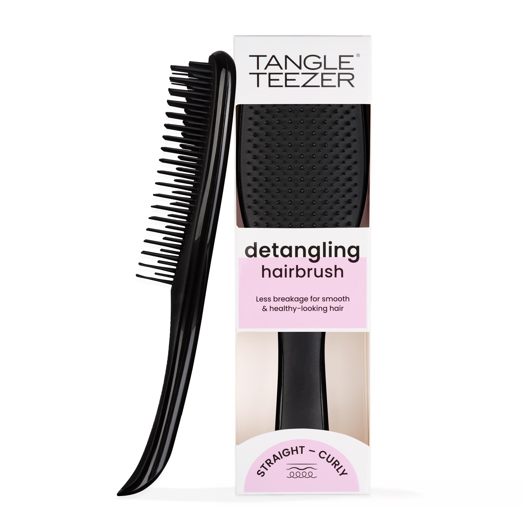 Tangle Teezer Ultimate Detangler Hairbrush for Wet & Dry Hair - Reduces Breakage