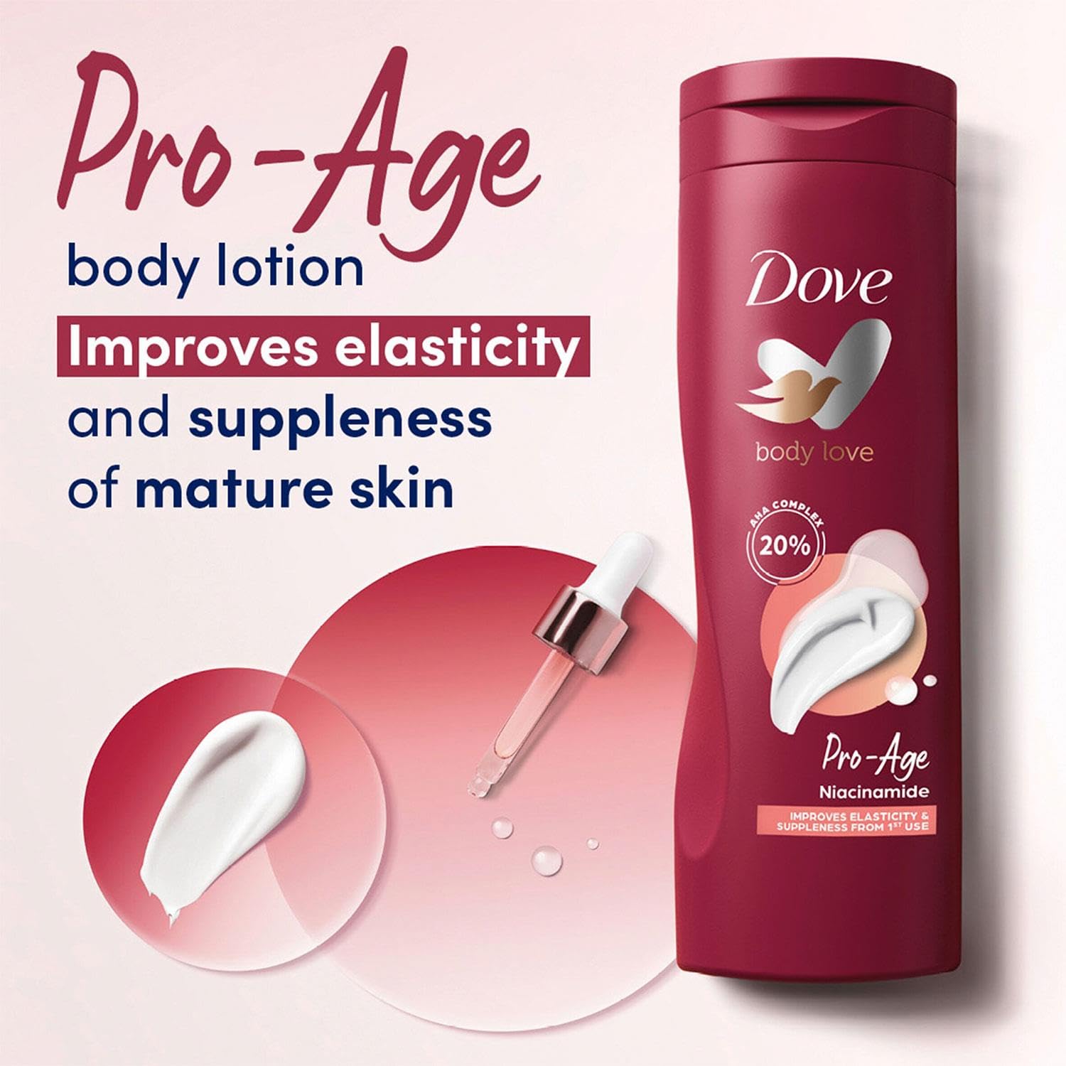 Dove Nourishing Body Care Pro Age Bodylotion 400 ml (1er-Packung) 3