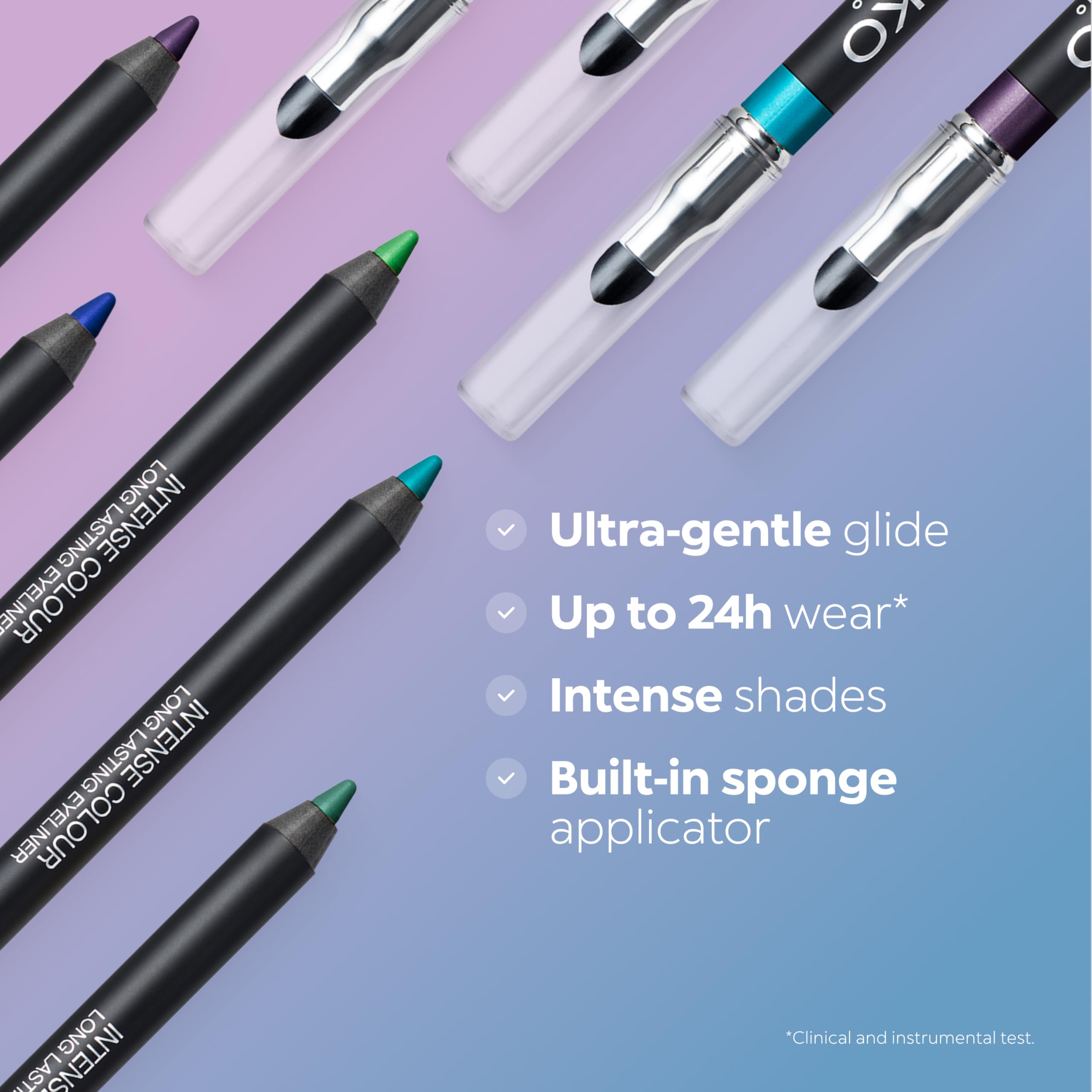 KIKO Milano Intense Colour Long Lasting Eyeliner 16 - Smooth-Gliding, 10-Hour Wear 5