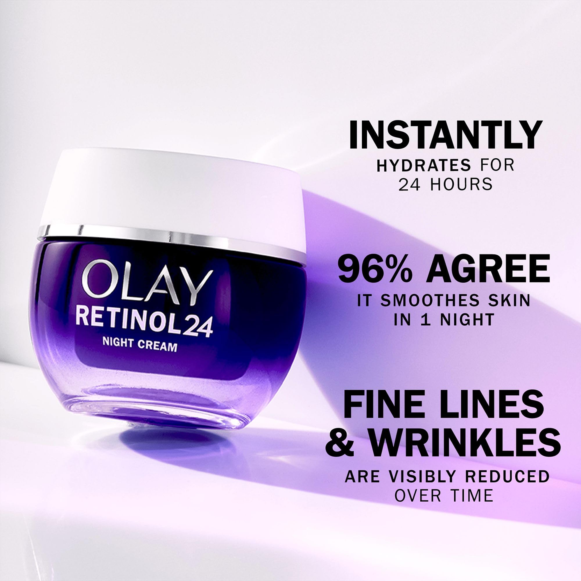 Olay Power of Smoothness Gift Set: Super Serum & Retinol 24 Night Cream Duo 6