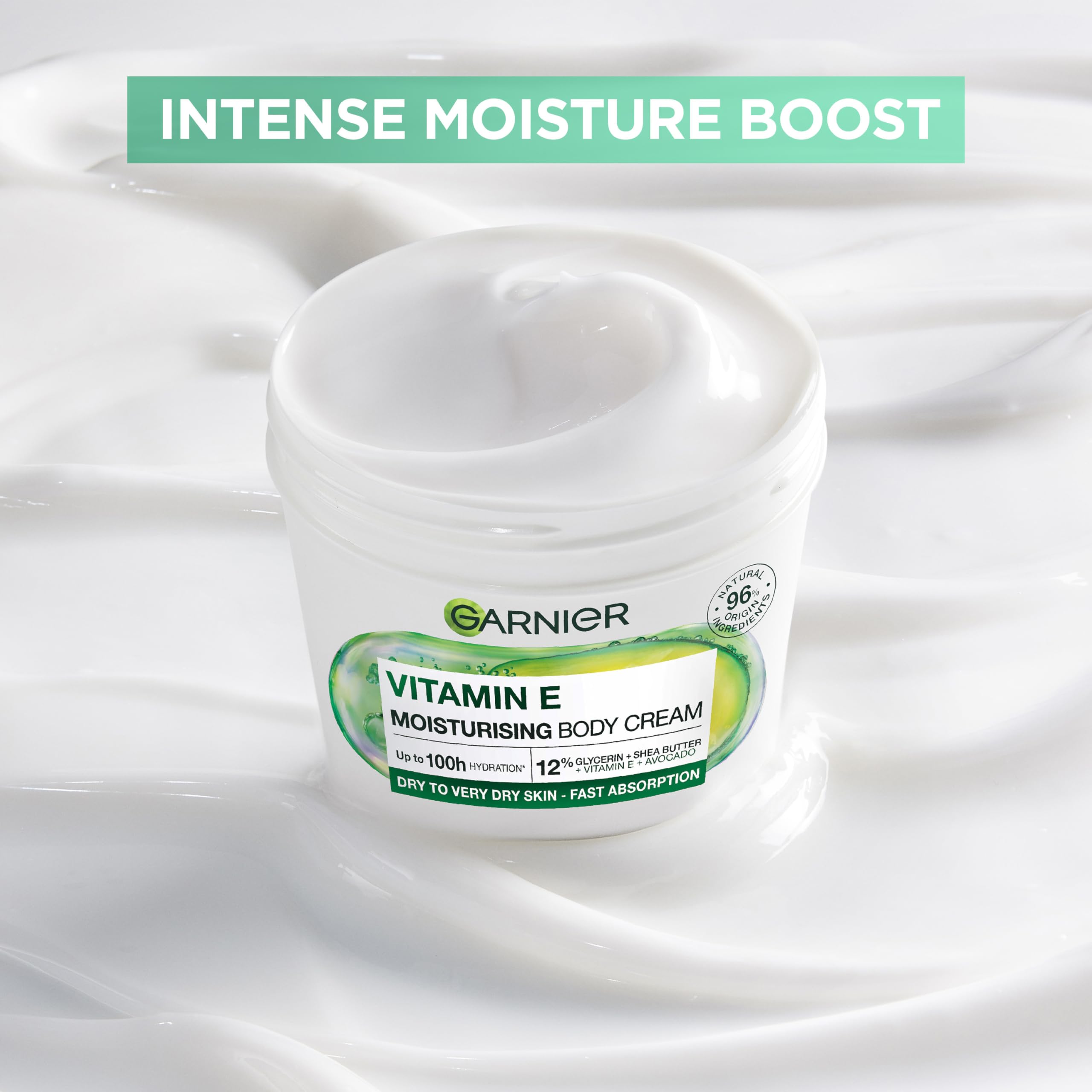 Garnier Body Superfood Nourishing Body Cream with Avocado & Omega 6 for Dry Skin 4