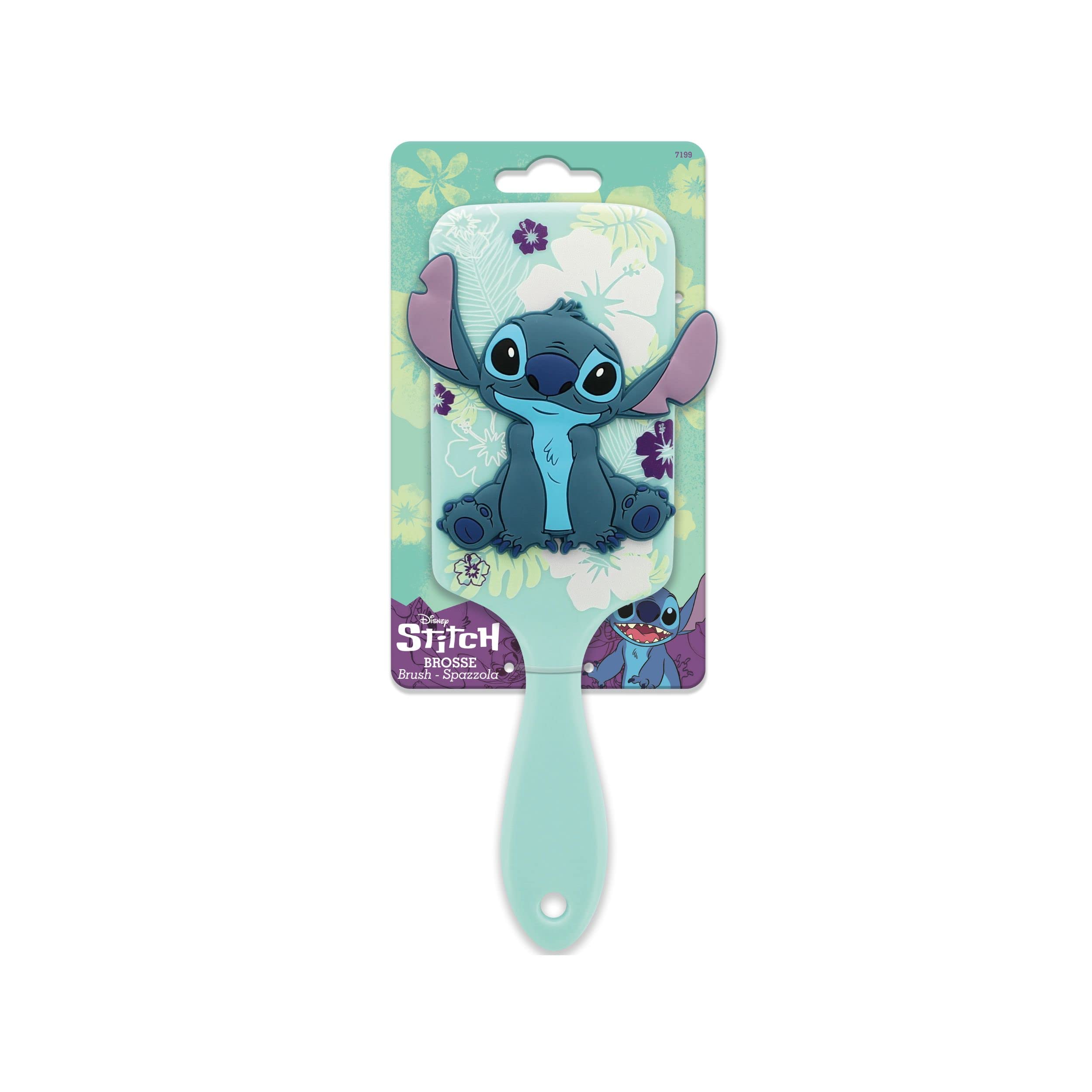 Disney Stitch 3D Silicone Hair Brush for All Hair Types 4