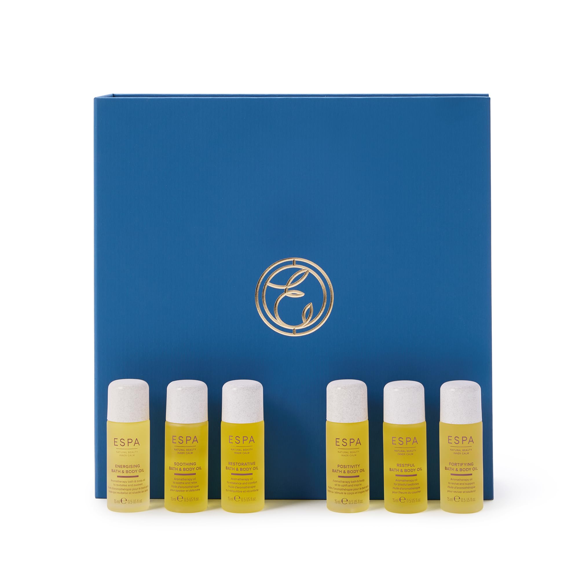 ESPA Signature Bends Collection: 6 Spa Bath & Body Oils for Mood Balancing