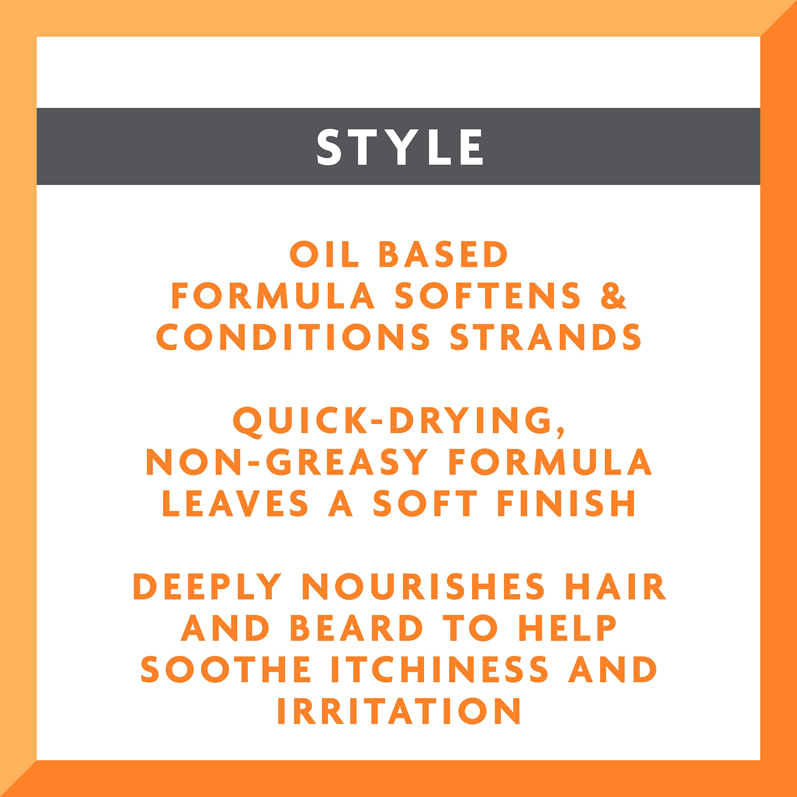 Cantu Men's Hair & Beard Oil 100ml with Caffeine, Hemp Seed Oil & Tea Tree 6