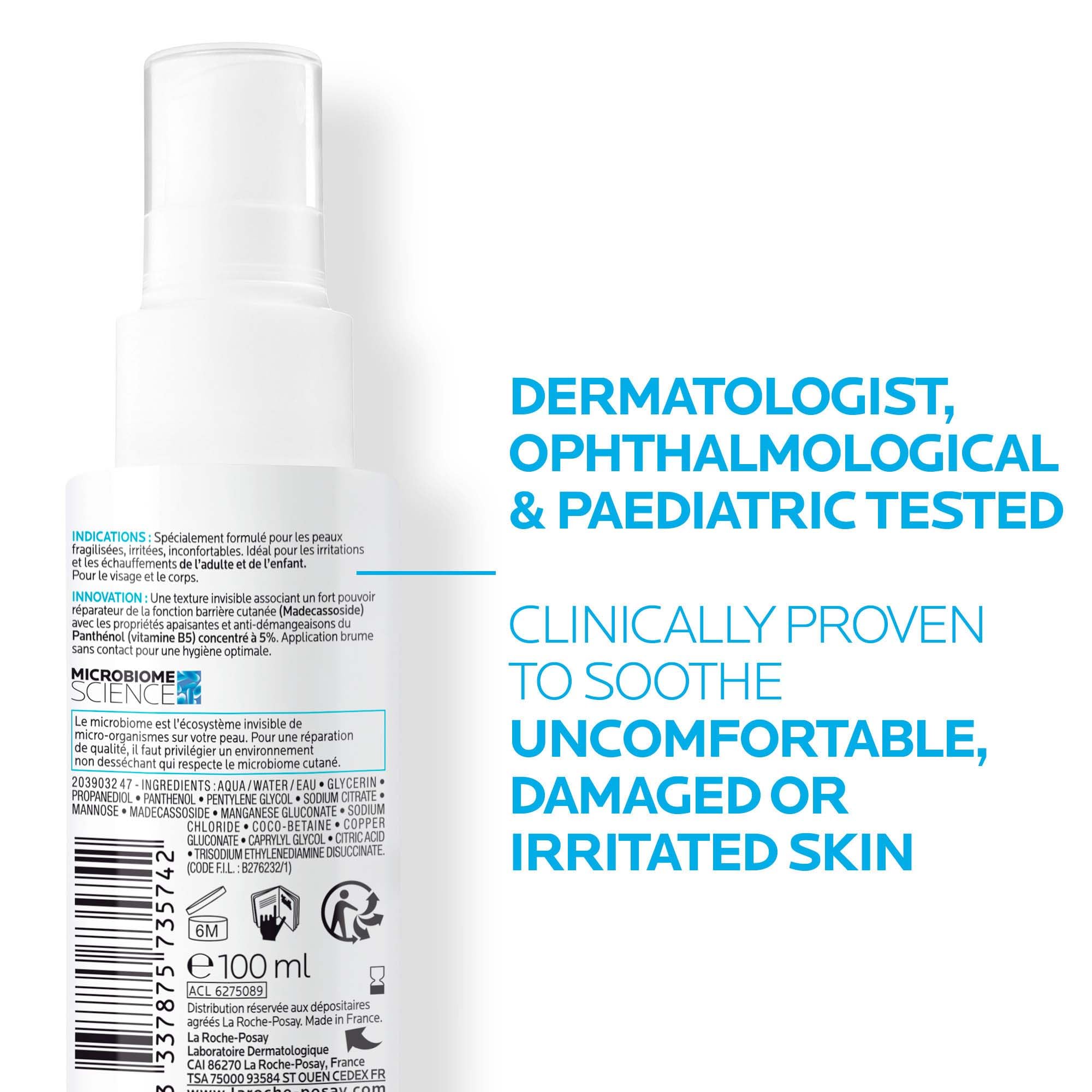 La Roche-Posay Cicaplast B5 Soothing Repairing Spray for Damaged Skin 100ml 5