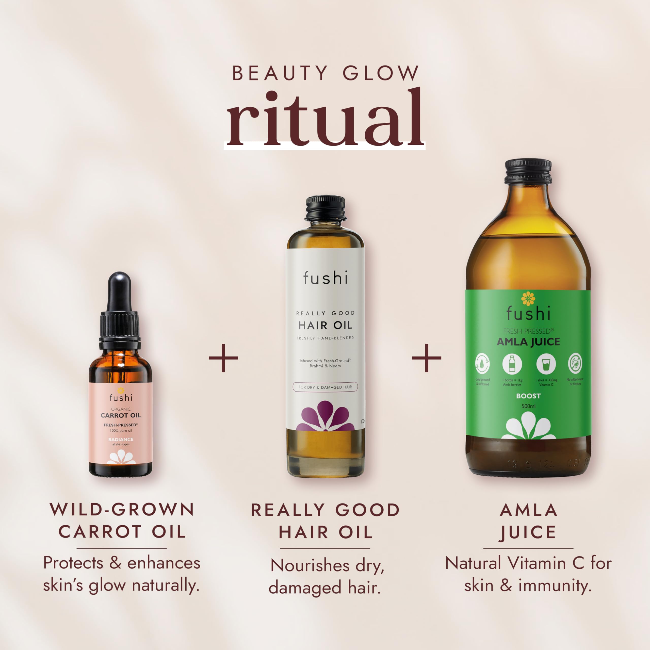 Fushi Fresh-Pressed Carrot Oil 30ml Rich in Beta Carotene for Sun Damaged Skin 8