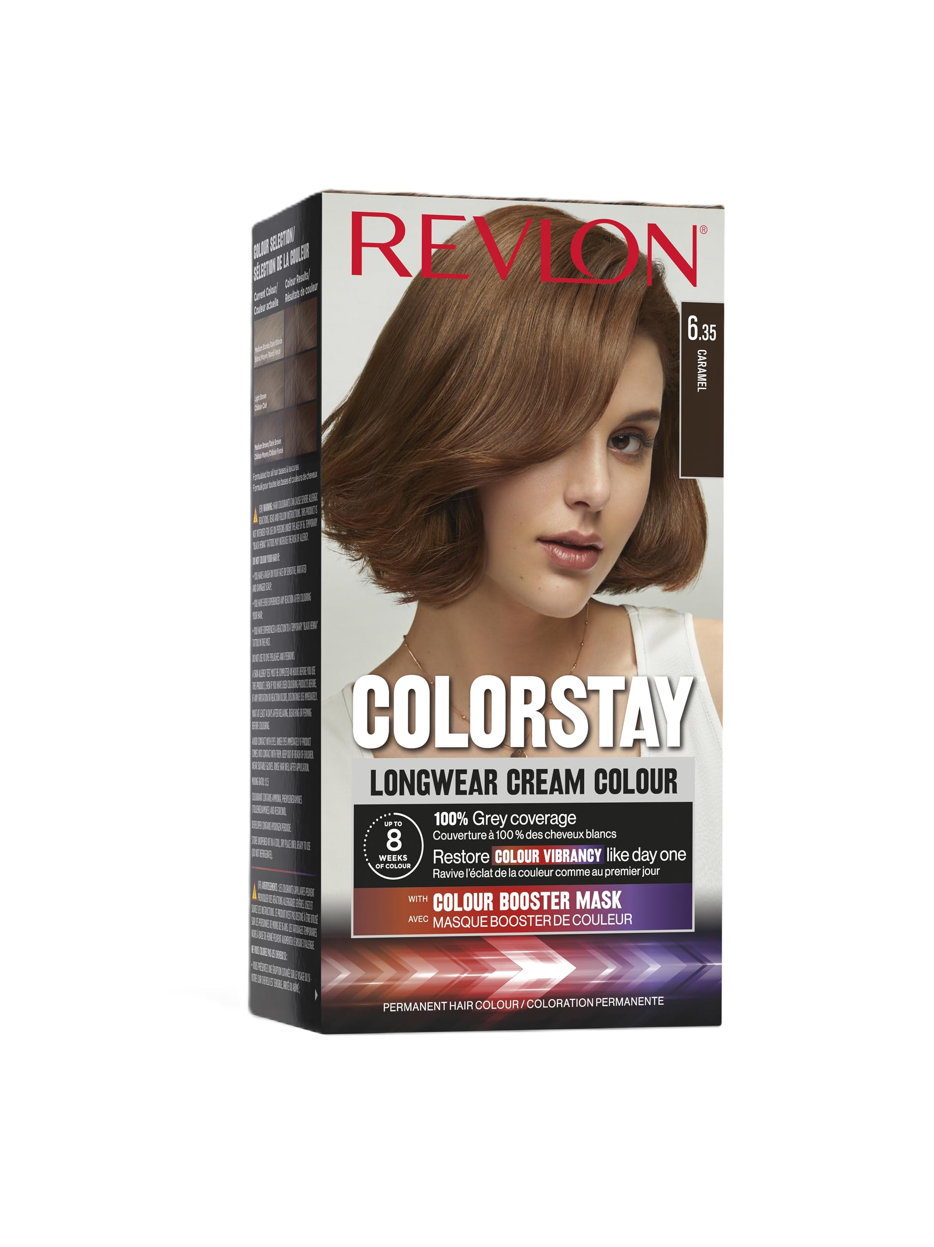 Revlon Colorstay Longwear Permanent Cream Hair Colour with Murumuru Butter & Macadamia Oil