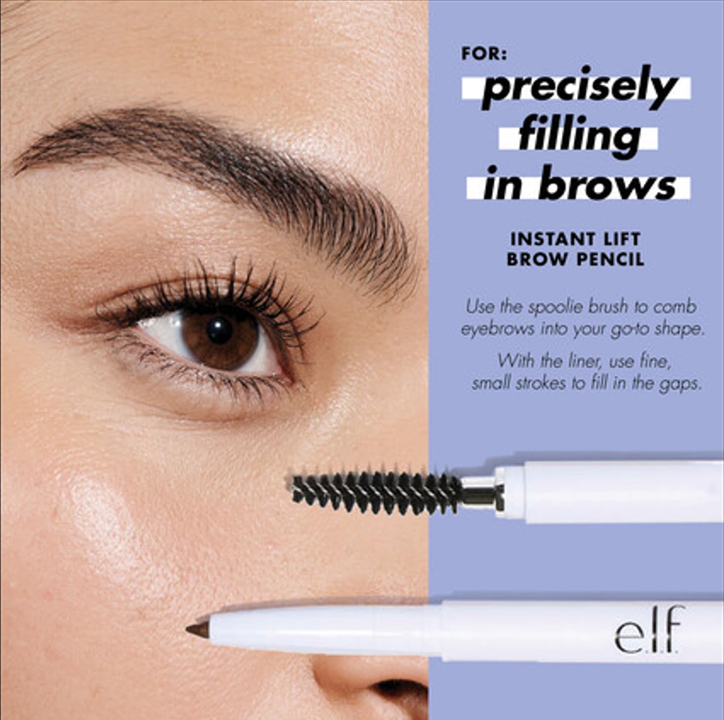 e.l.f. Instant Lift Brow Pencil in Auburn - Dual-Sided Fine Tip for Shaping and Defining Brows 7