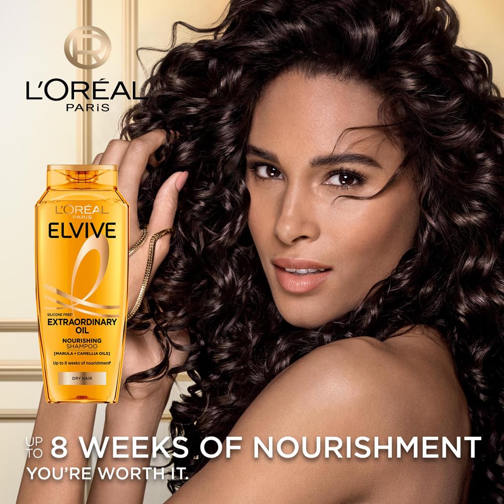 L'Oréal Paris Elvive Extraordinary Oil Nourishing Shampoo with Marula & Argan Oil