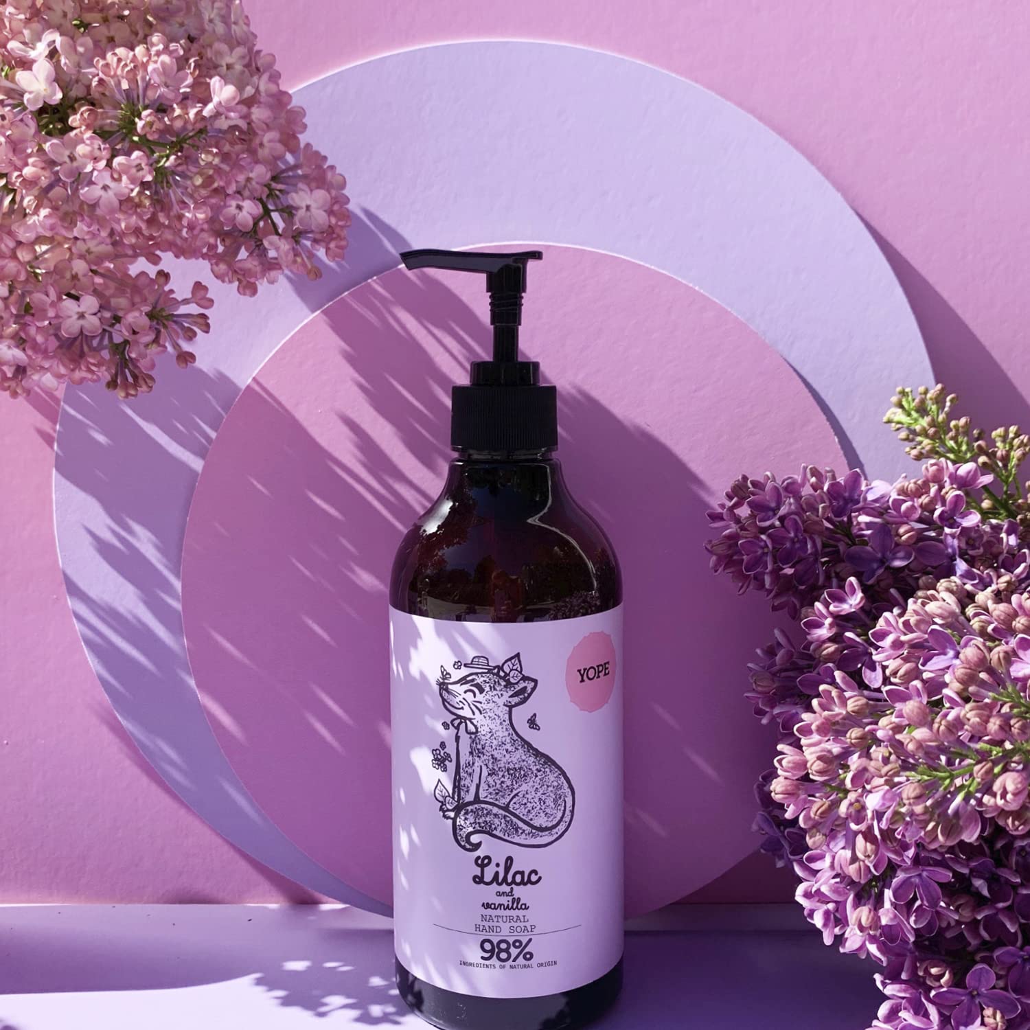 YOPE Natural Hand Wash with Lilac & Vanilla Extract | Moisturising & Soothing