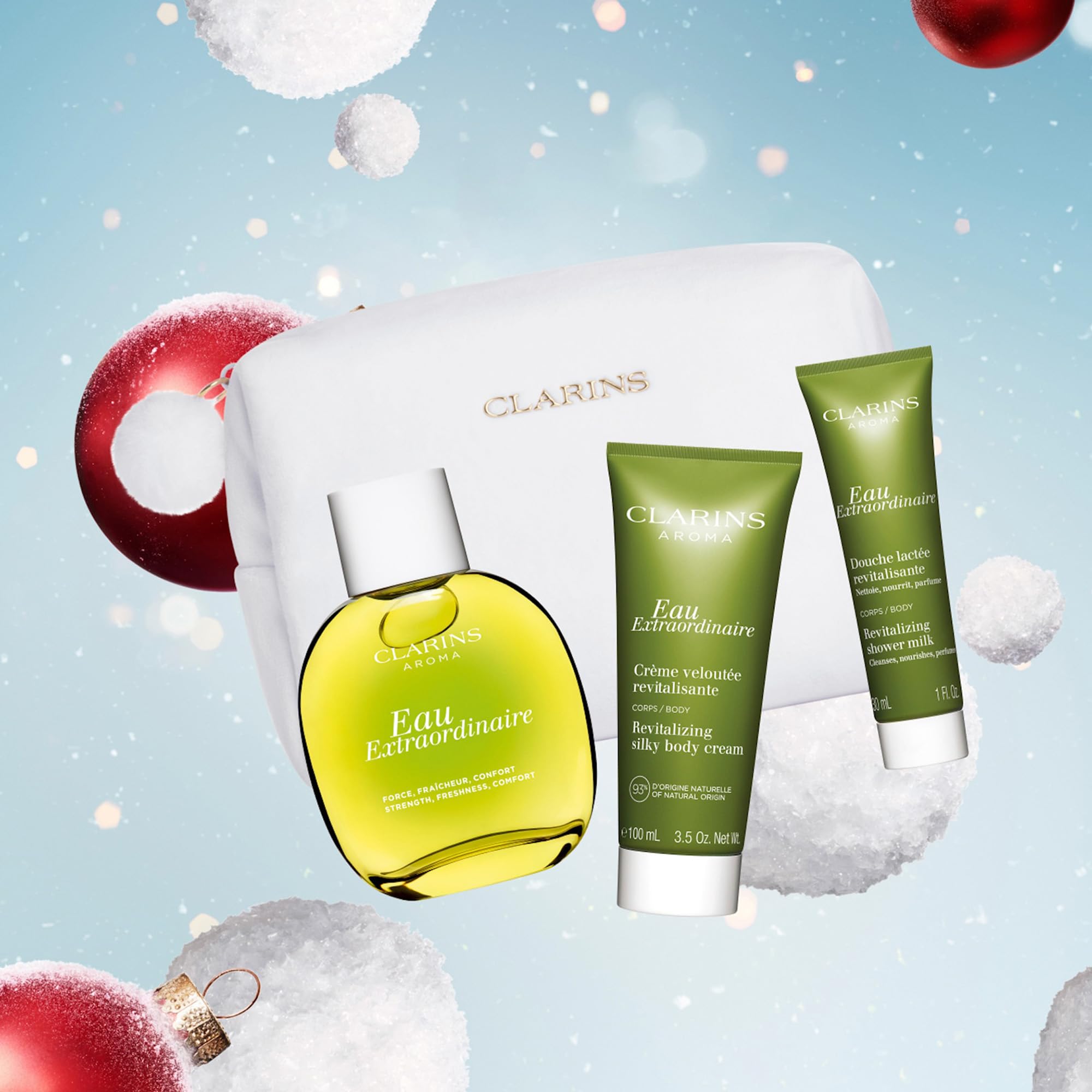 CLARINS Eau Extraordinaire Essentials Gift Set | Fragrance & Body Care Collection 4