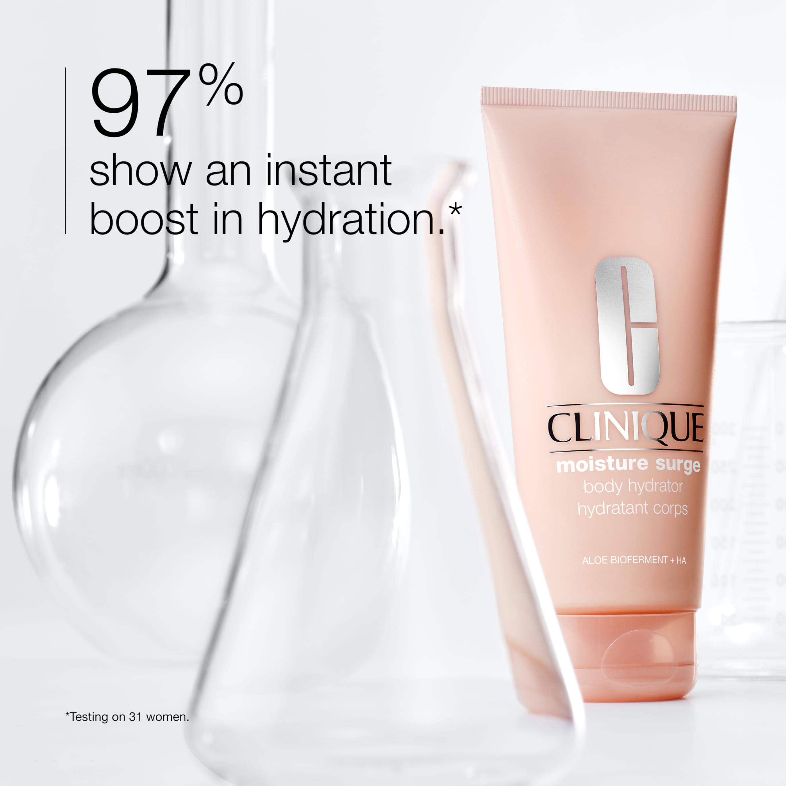 Clinique Moisture Surge Body Hydrator with Aloe Vera Bioferment and Hyaluronic Acid