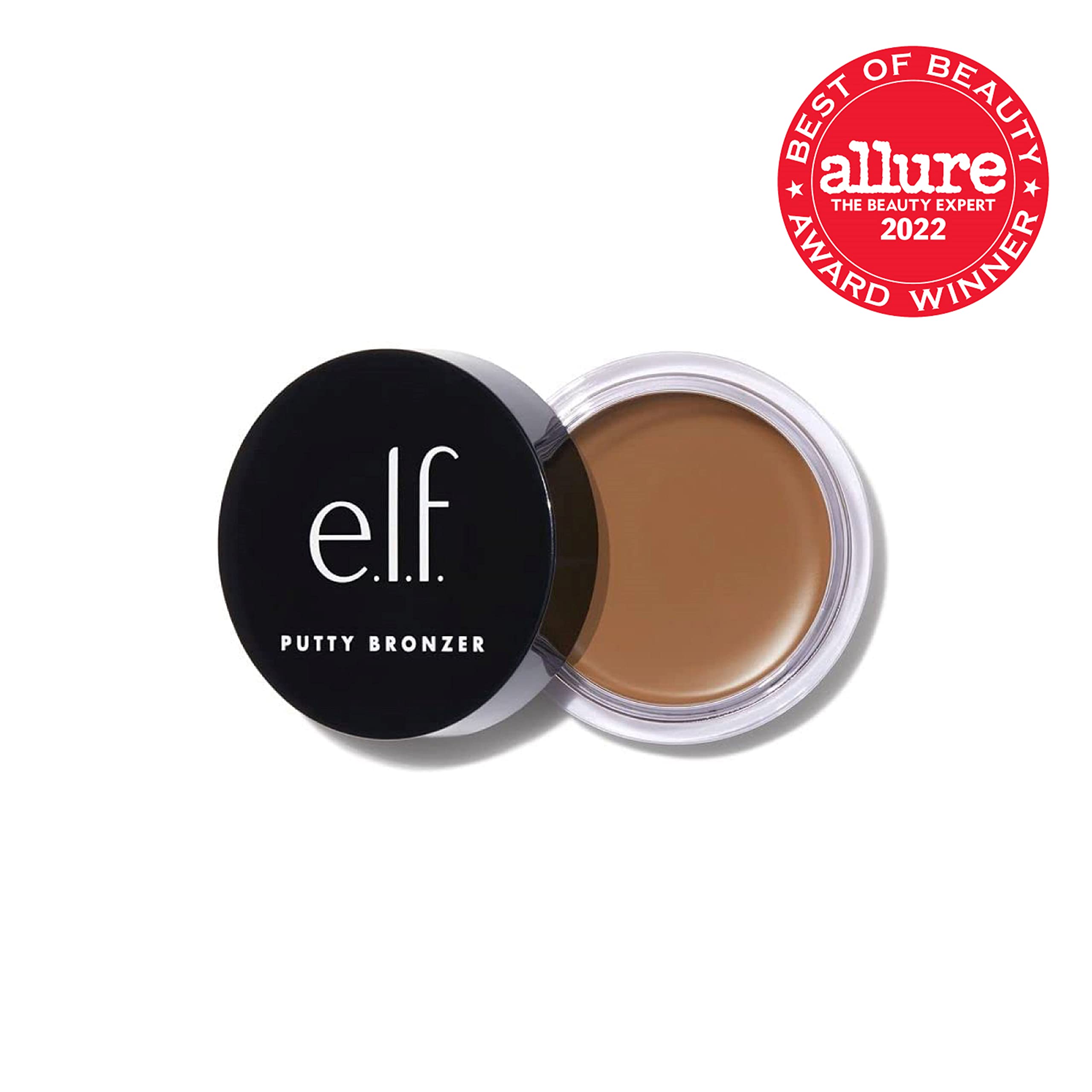 e.l.f. Putty Bronzer in Golden Daze - Creamy, Buildable, Argan Oil & Vitamin E Infused