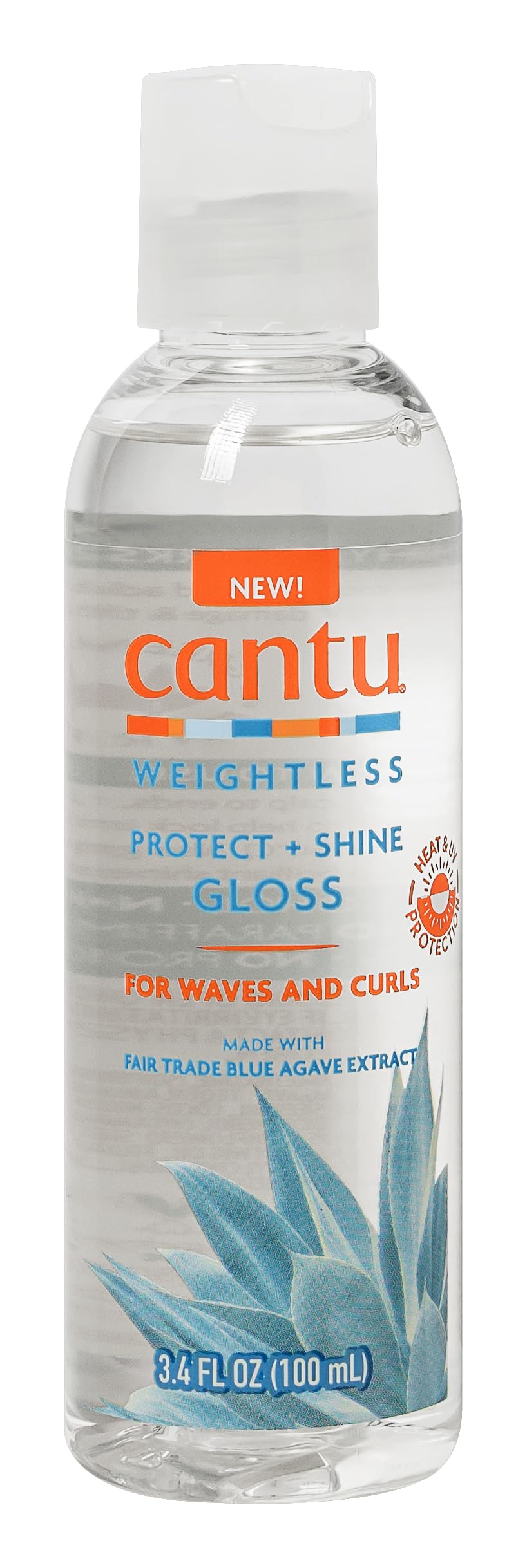 CANTU Weightless Protect + Shine Gloss for Waves & Curls 100ml