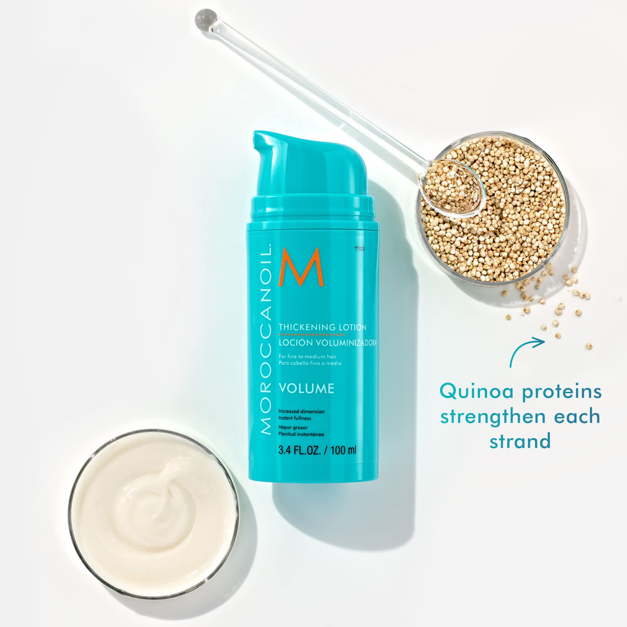 Moroccanoil Thickening Lotion for Instant Strand Volume and Shine 3