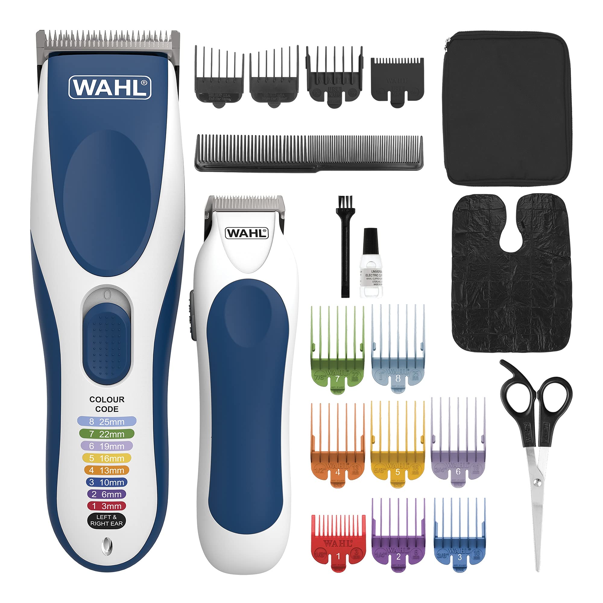Wahl Colour Pro Cordless Combi Haircutting Kit with Mini Trimmer