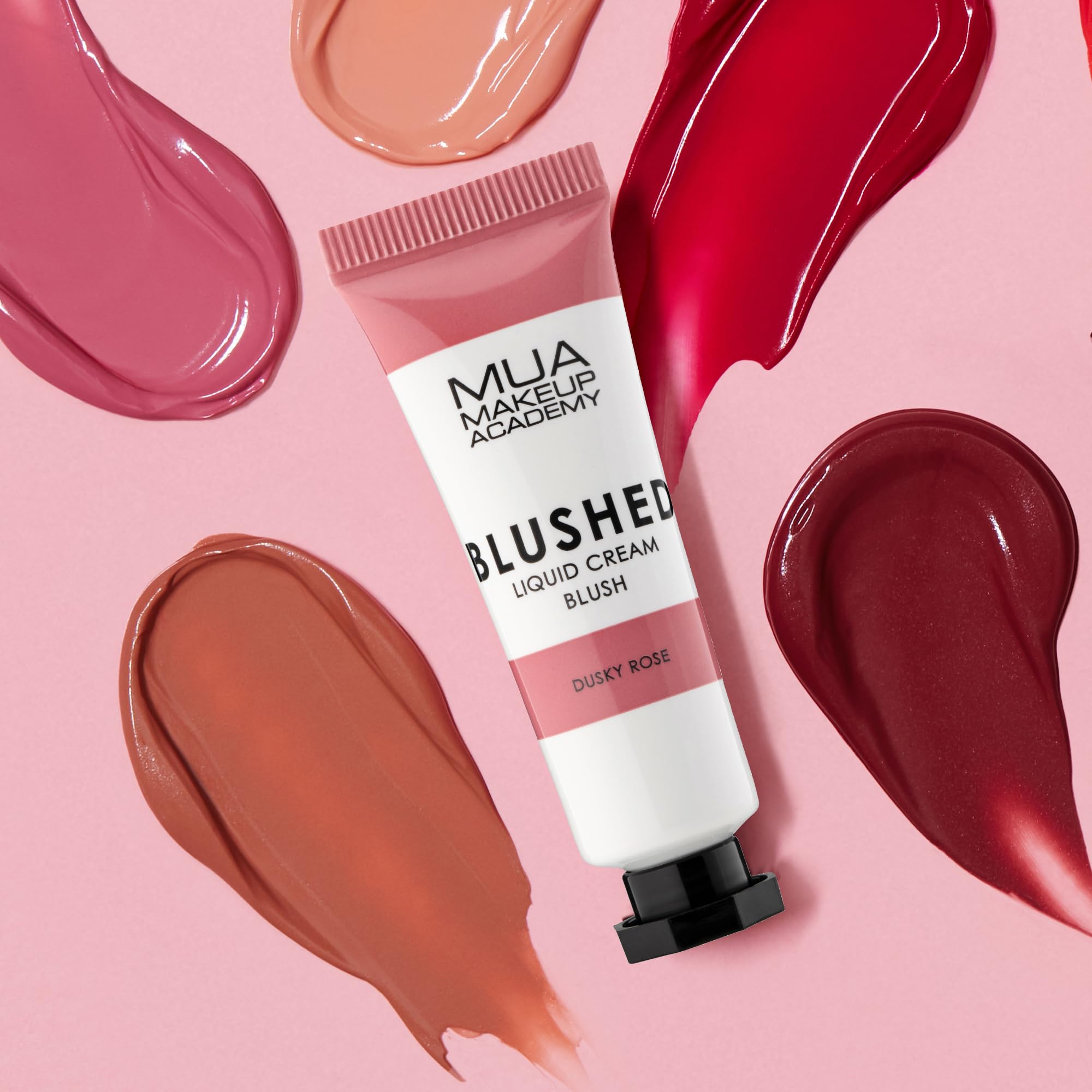 MUA Makeup Academy Blushed Liquid Cream Blusher, Dusky Rose, 10ml - Vegan & Cruelty Free 4