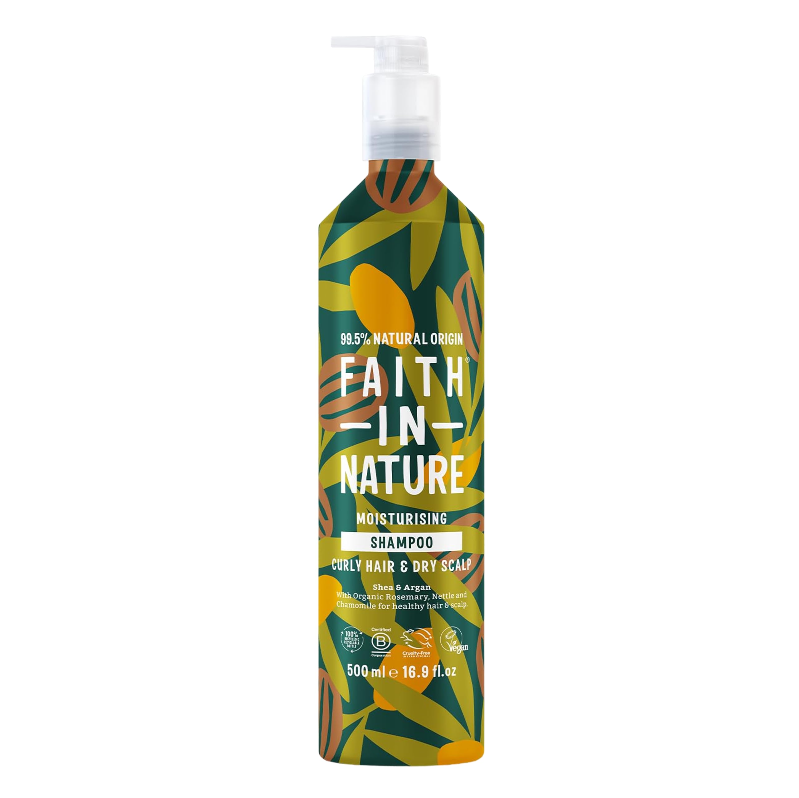 Faith In Nature – Natürliches Shampoo in Aluminiumflasche – Vegan &amp; Tierversuchsfrei