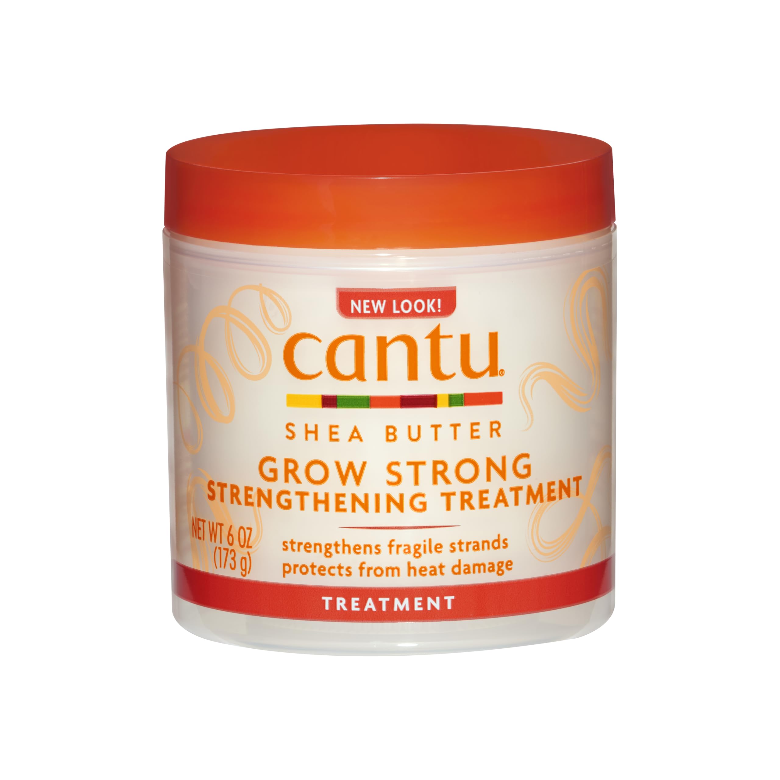 CANTU Shea Butter Grow Strong Strengthening Treatment for All Hair Types, 173 g