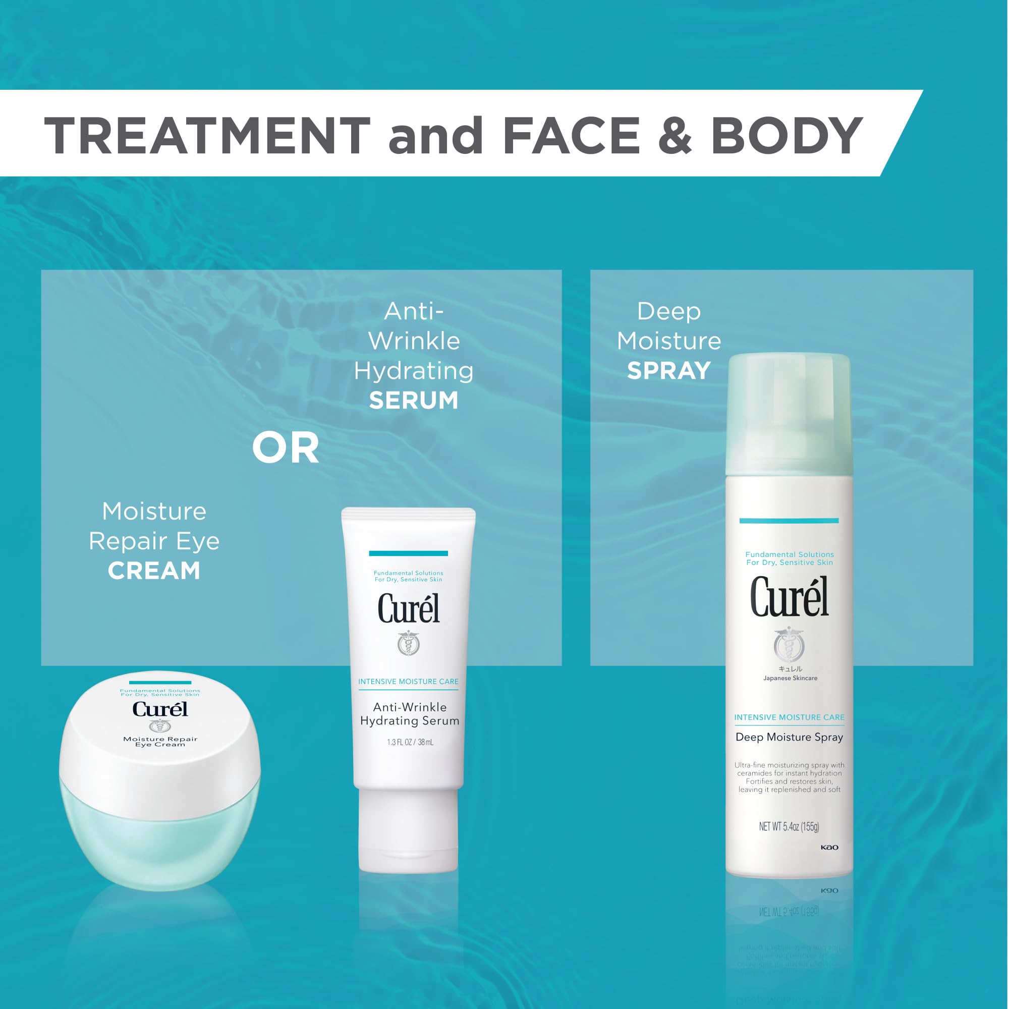 Curél Anti-Wrinkle Hydrating Serum for Dry, Sensitive Skin 6