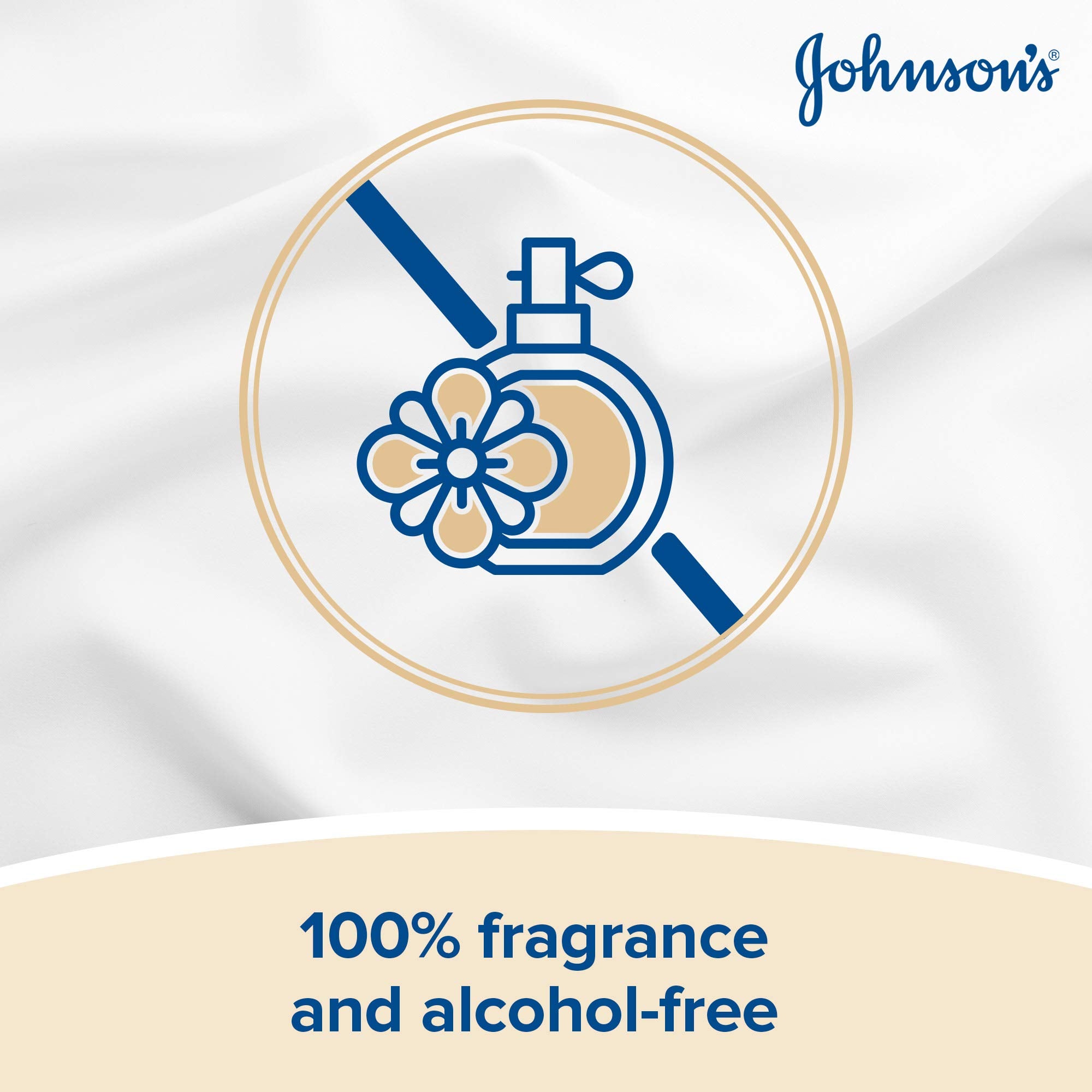 Johnson's Make-Up Be Gone 5-in-1 Extra-Sensitive Cleansing Wipes with Aloe Vera & Pro-Vitamin B5 5