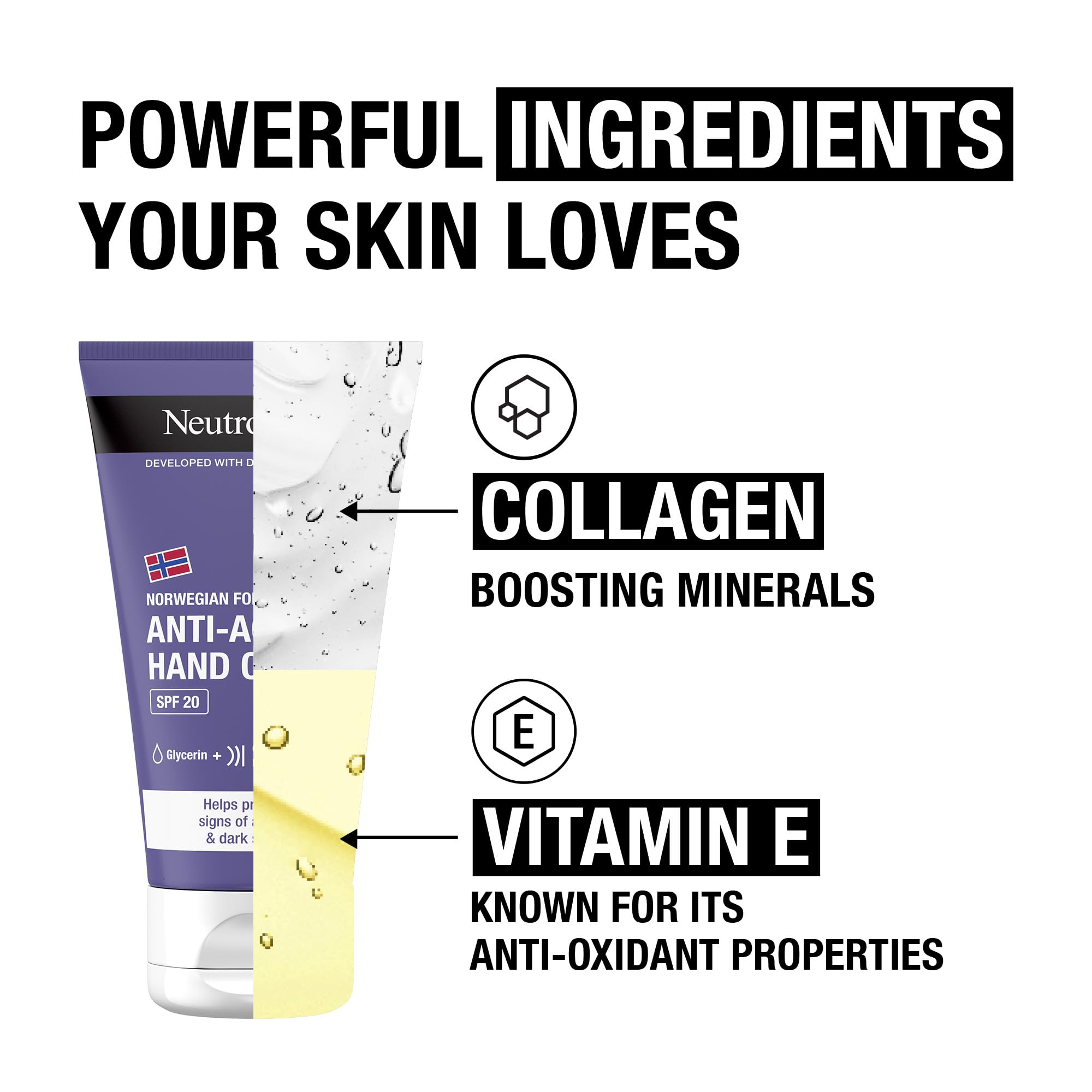 Neutrogena Norwegian Formula Visibly Renew Geschmeidige Handcreme LSF 20 75 ml 3