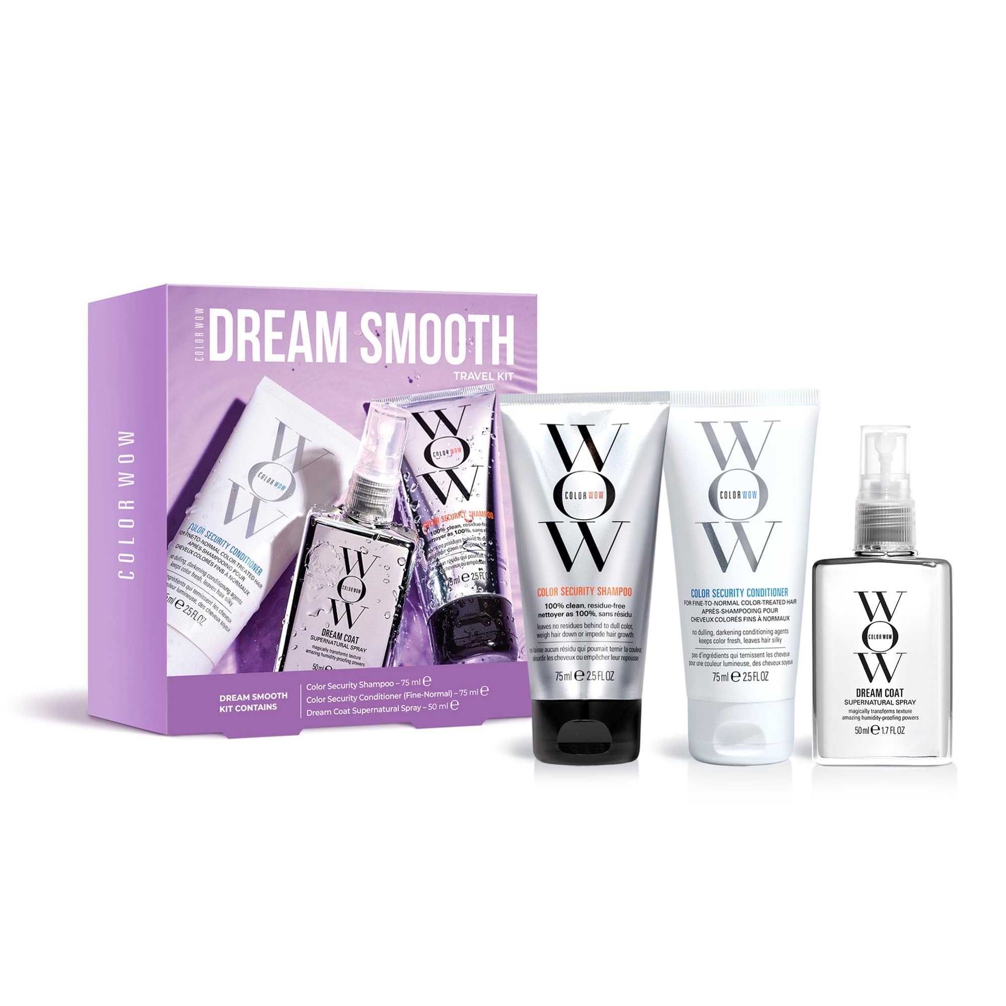 COLOR WOW Dream Smooth Reise-Set, 3er-Pack