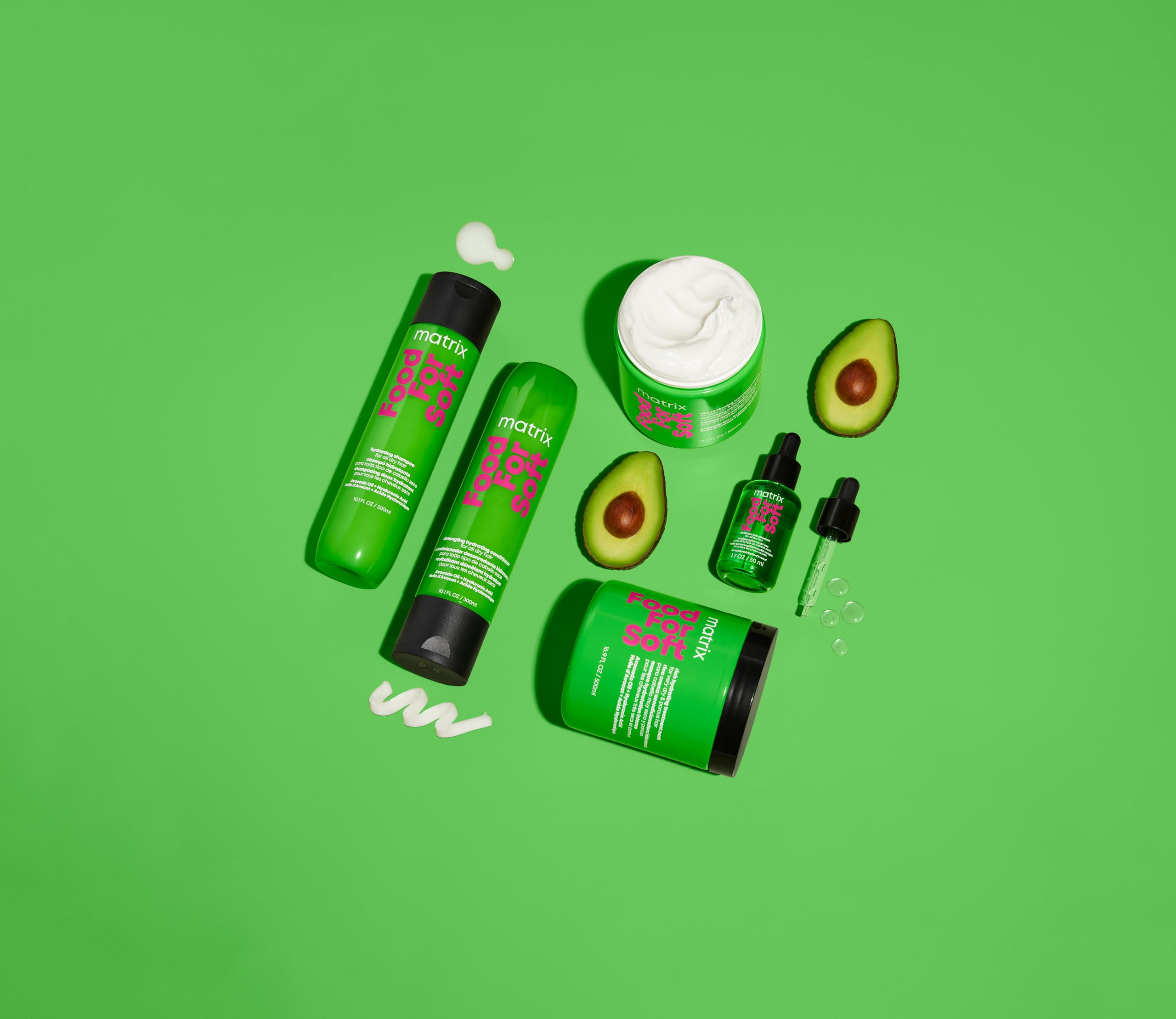 Matrix Food for Soft Feuchtigkeitsspendendes Shampoo mit Avocadoöl und Hyaluronsäure 7