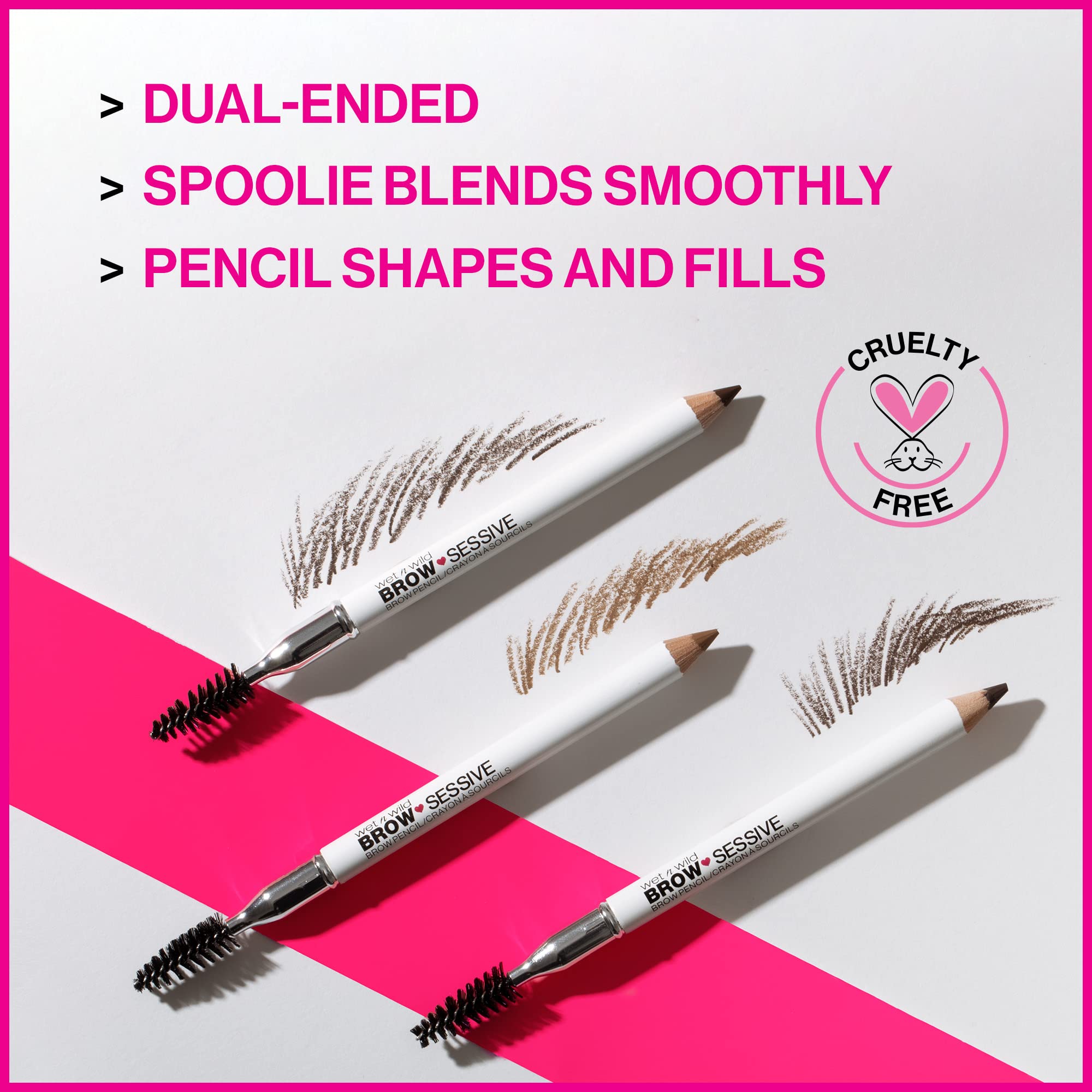 wet n wild Brow-Sessive Dual-Ended Eyebrow Pencil with Spoolie Brush 3
