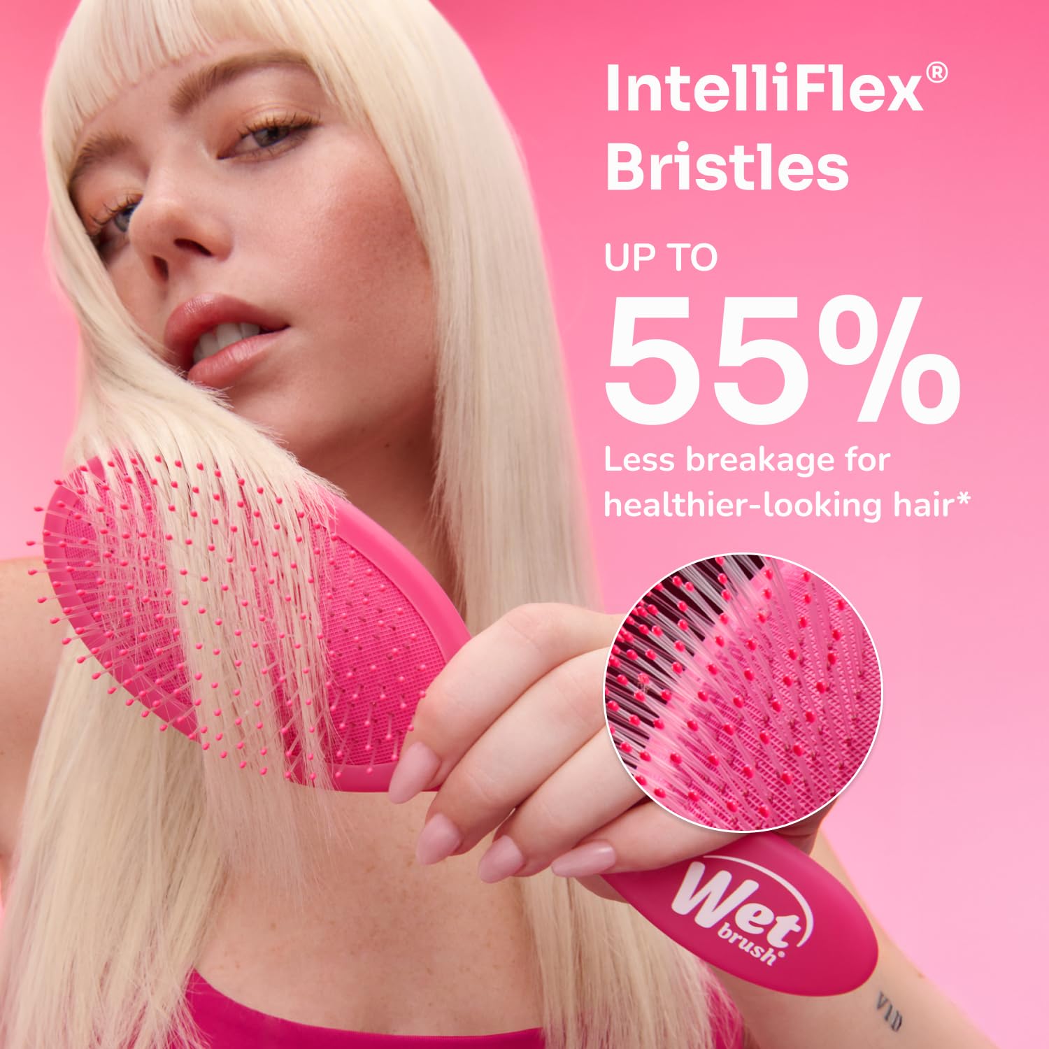 Wet Brush Original Detangler - Ultra-Soft Bristles for Effortless Wet or Dry Hair Detangling 7
