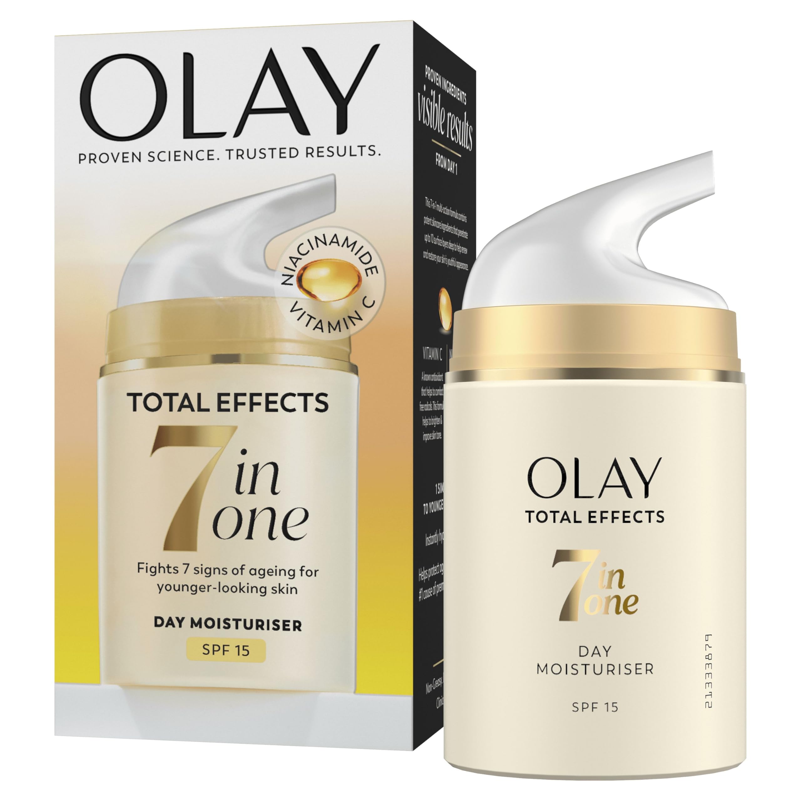 Olay Total Effects 7-In-1 Anti-Ageing Moisturiser with SPF15 and Niacinamide 1