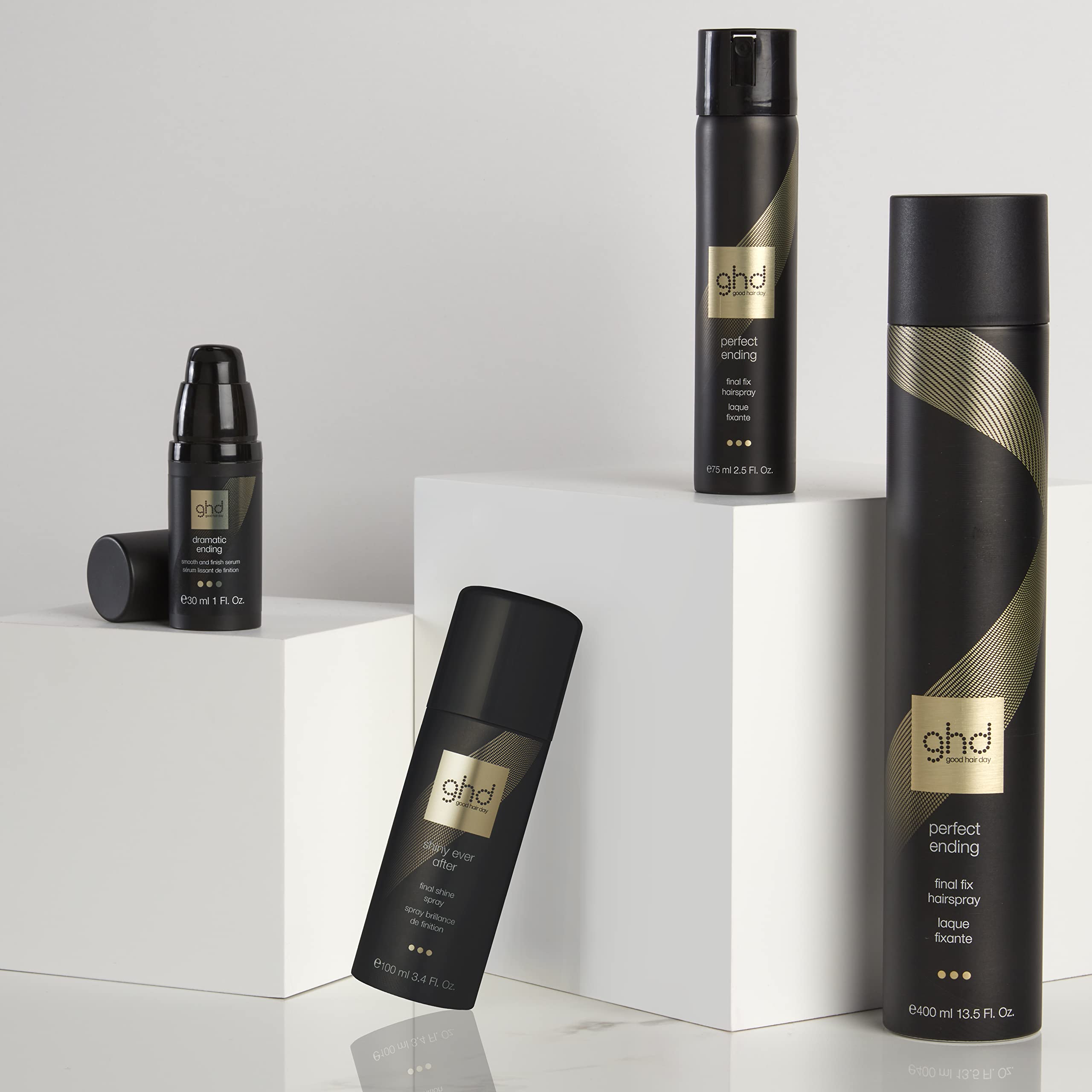 ghd Dramatic Ending Smooth & Finish Serum for Shine, Curls, and Flyaways (30ml) 7