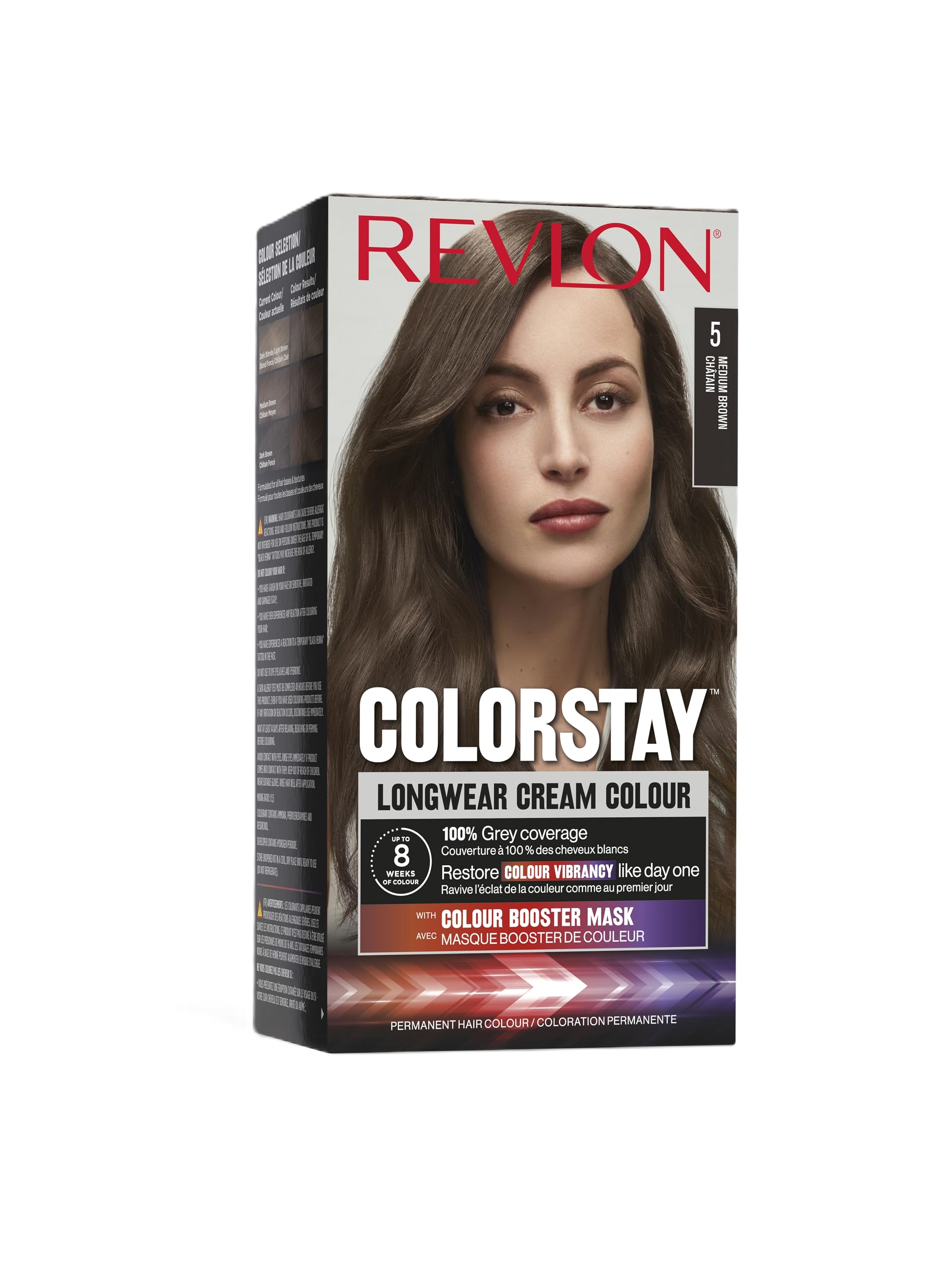 Revlon Colorstay Longwear Permanent Cream Hair Colour with Murumuru Butter & Macadamia Oil