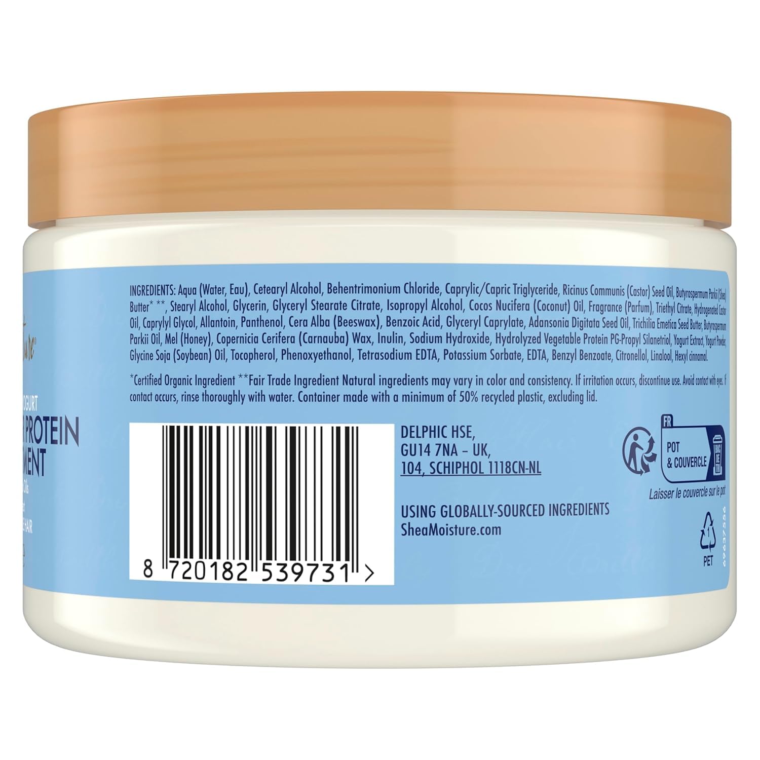 SheaMoisture Manuka Honey & Yoghurt Protein Power Hair Mask for Damaged, Brittle Hair 3
