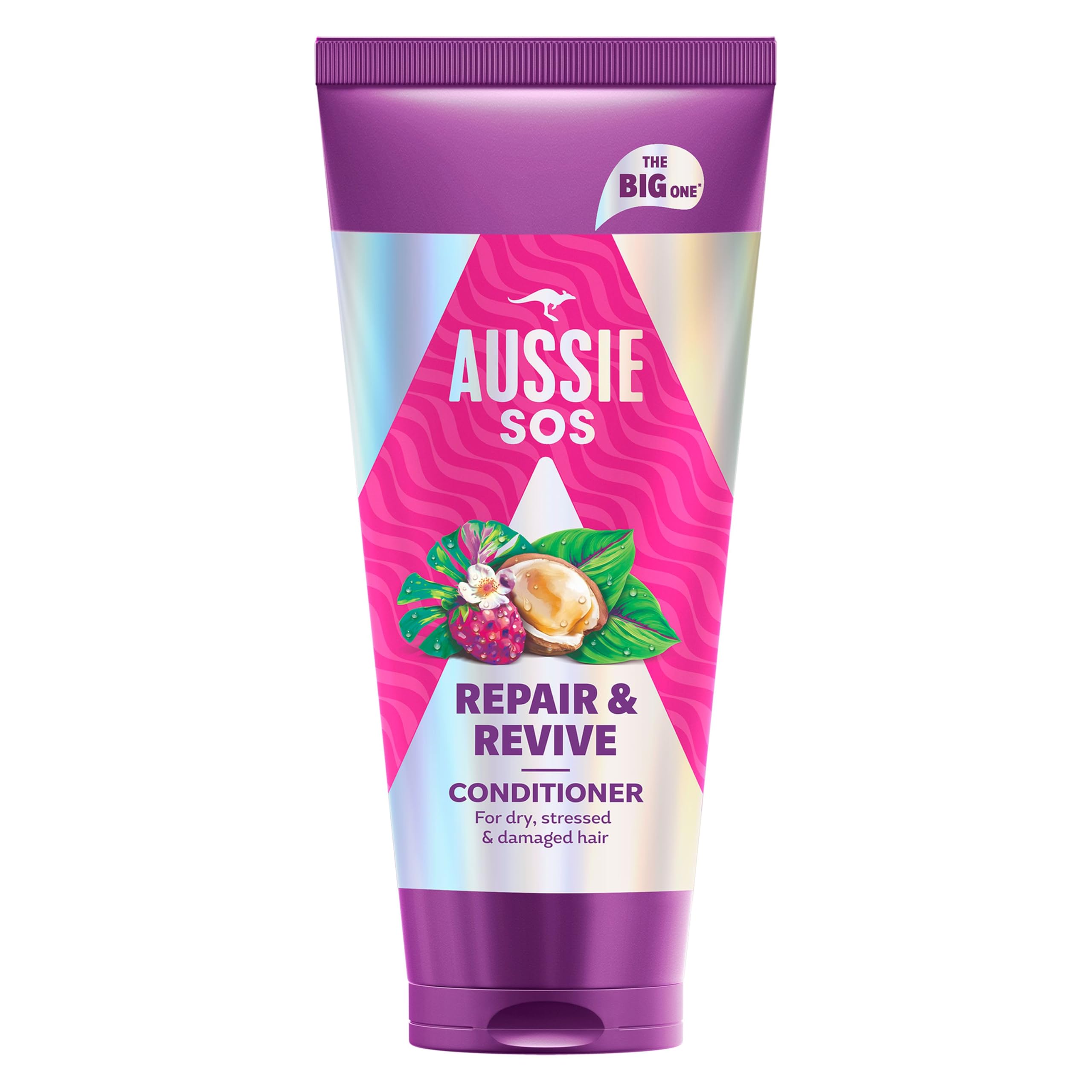 Aussie SOS Repair &amp; Revive Conditioner 350 ml für trockenes, strapaziertes und pflegeleichtes Haar
