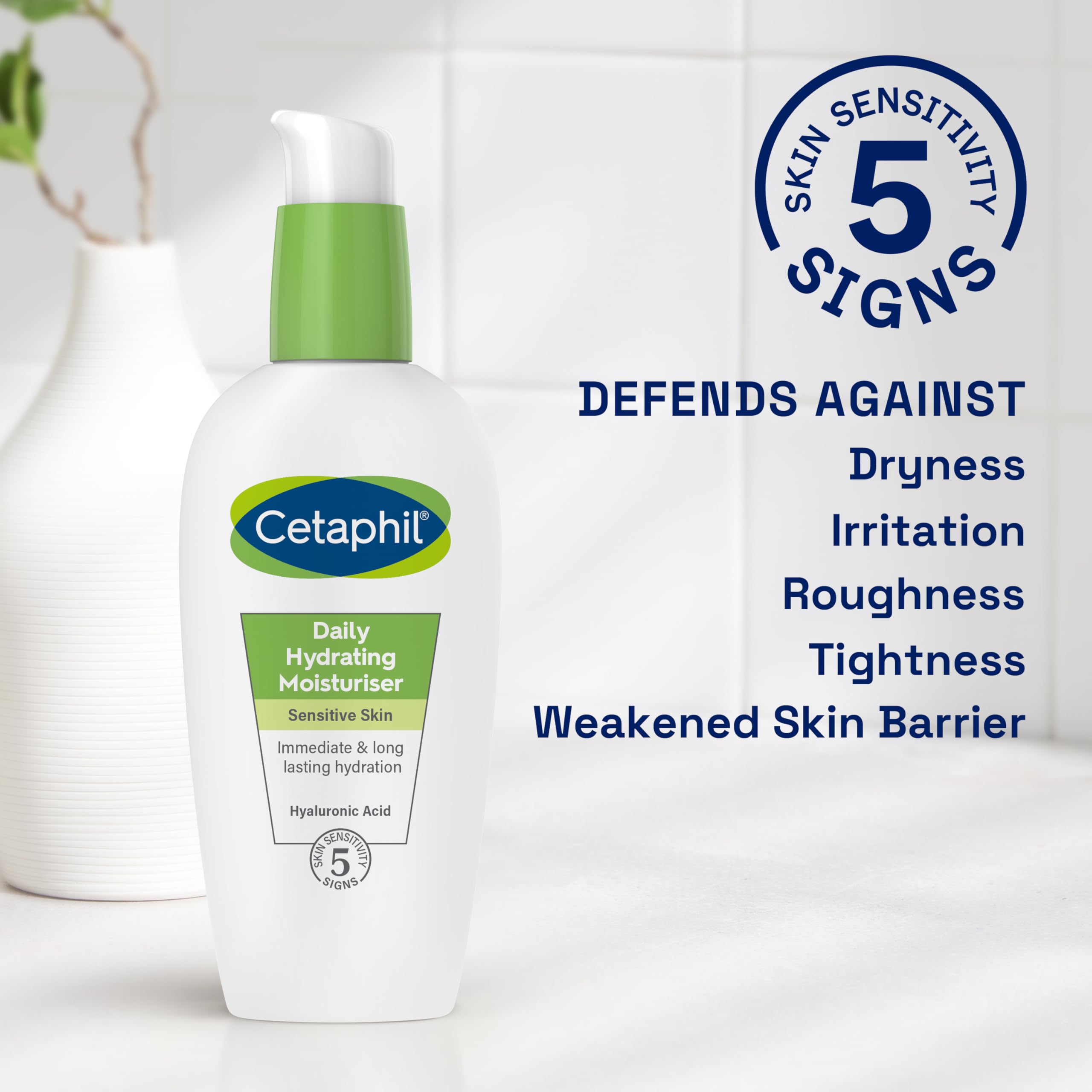 Cetaphil Daily Hydrating Face Moisturiser (88ml) for Sensitive Skin 8