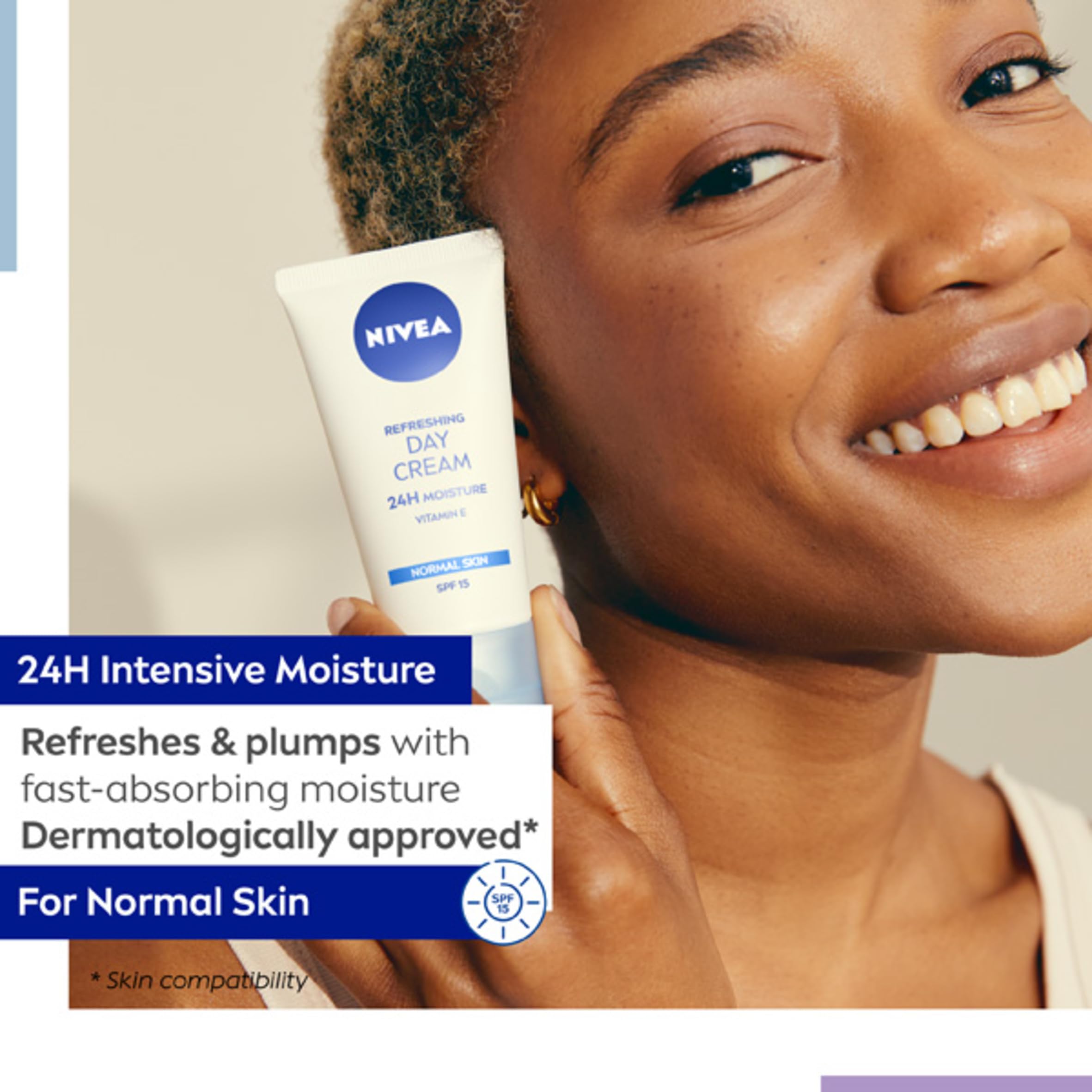 NIVEA Light Moisturising Day Cream with Vitamin E and SPF 15 for Normal Skin 4