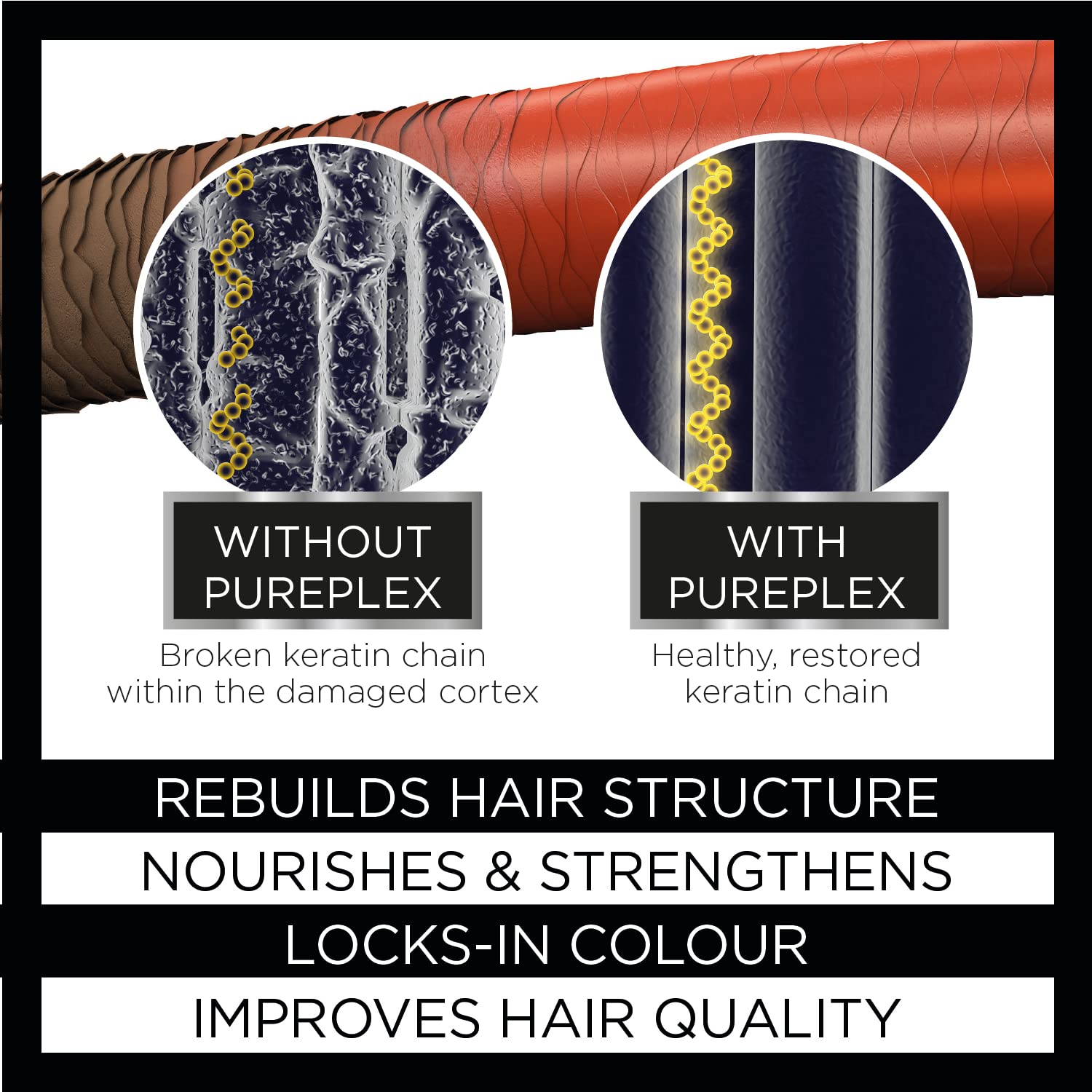 PurePlex Bond Reconstructing Shampoo for All Hair Types - Professional Formula 3