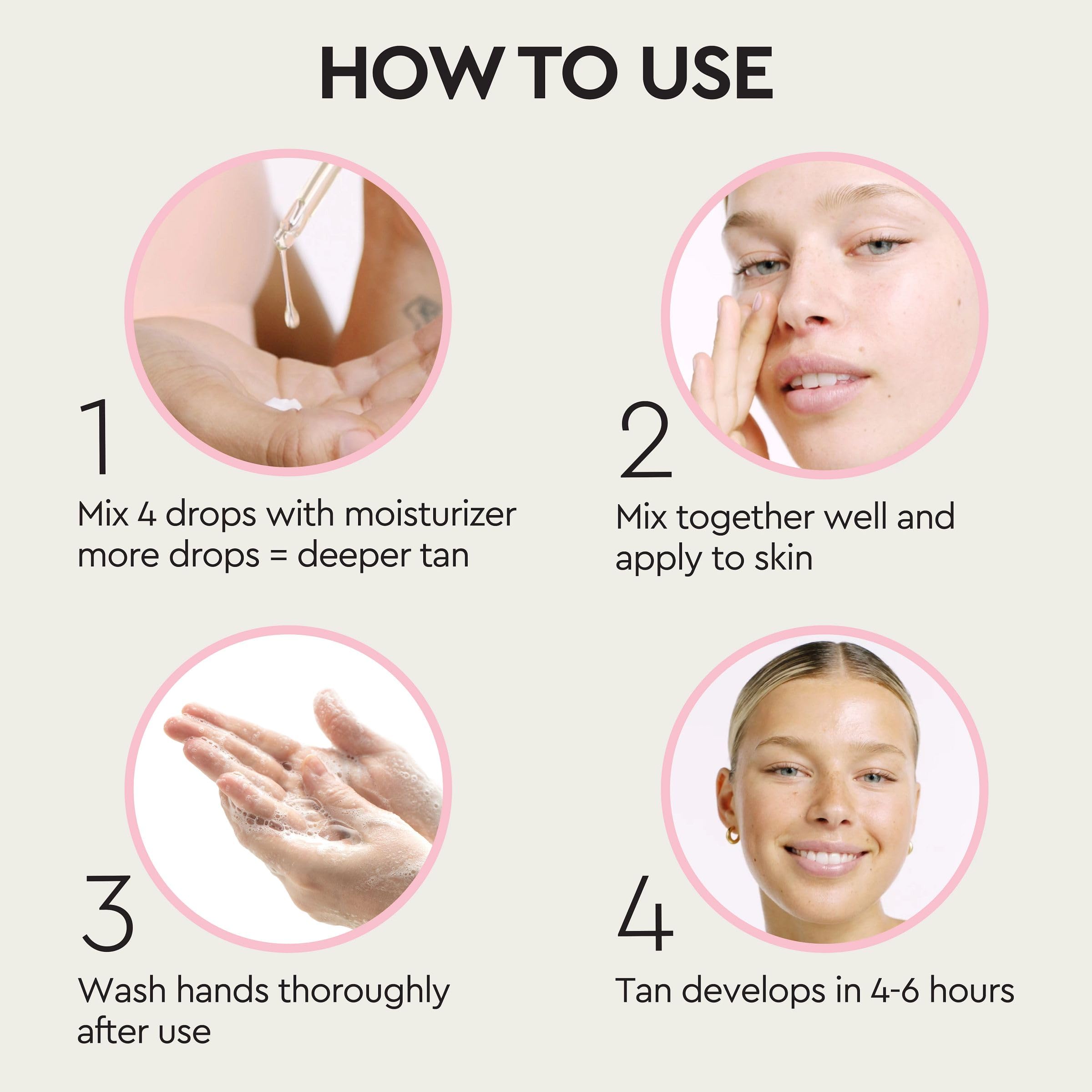 Tanologist Selbstbräunungstropfen Medium (30 ml) – Selbstbräunungstropfen zur Hautpflege hinzufügen. Für empfindliche Haut. Dermatologisch getestet. Reine Inhaltsstoffe &amp; vegan. 5