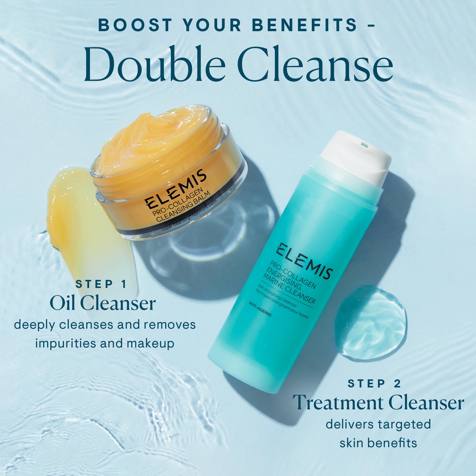 Elemis Pro-Collagen Energising Marine Cleanser - Anti-Aging Gel Face Wash 4