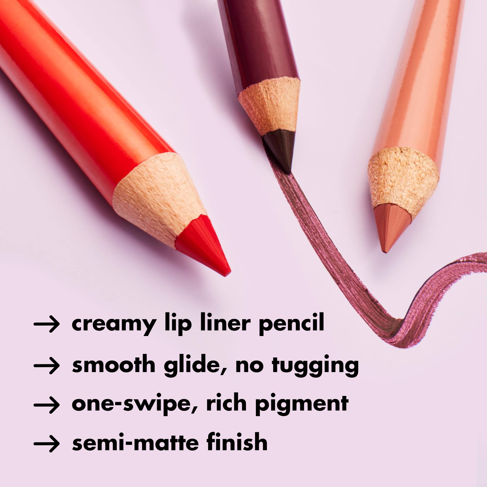 e.l.f. Cream Glide Lip Liner - Baddest Beige for Precise Definition