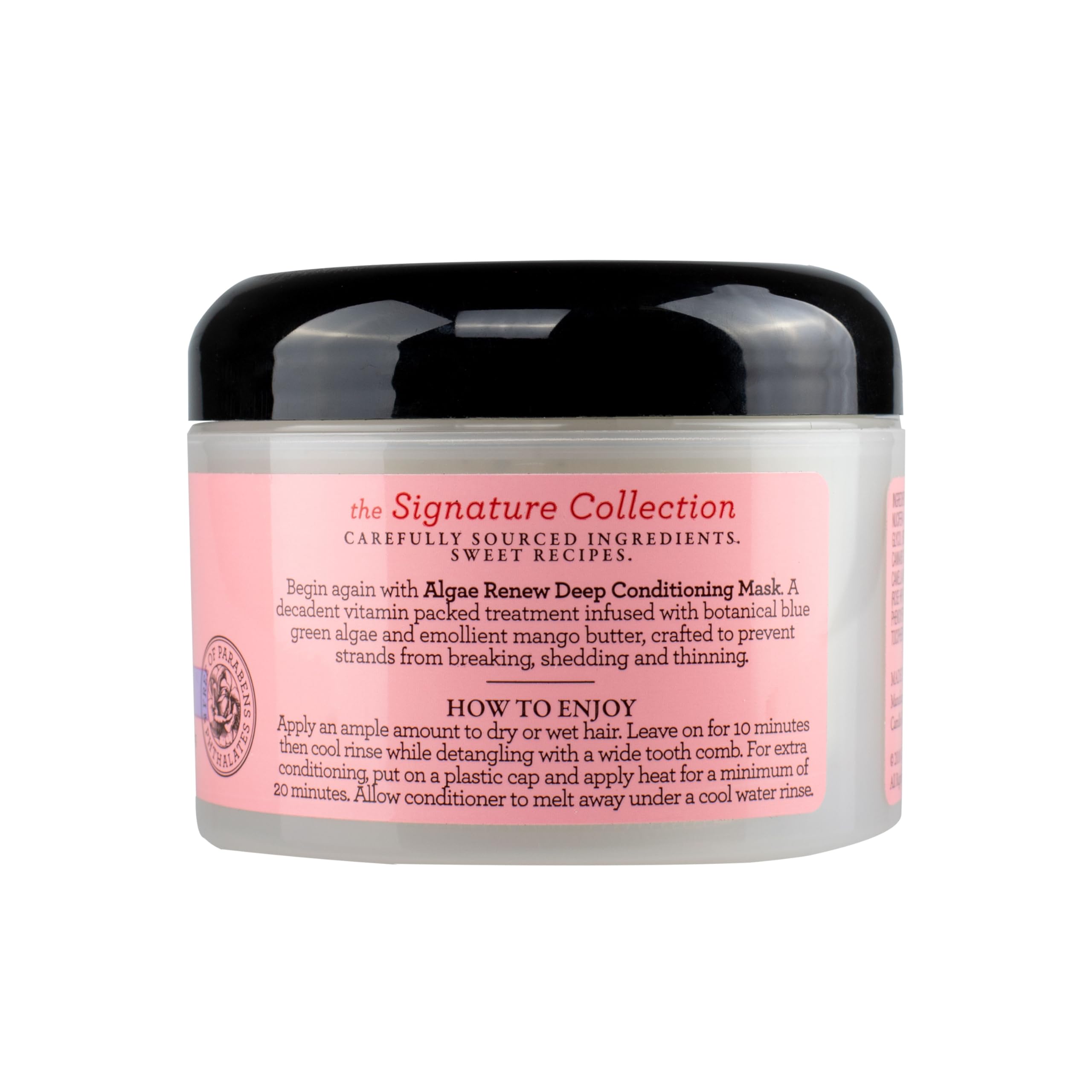 Camille Rose Algae Renew Deep Conditioning Wash Out Hair Mask with Mango Butter 7