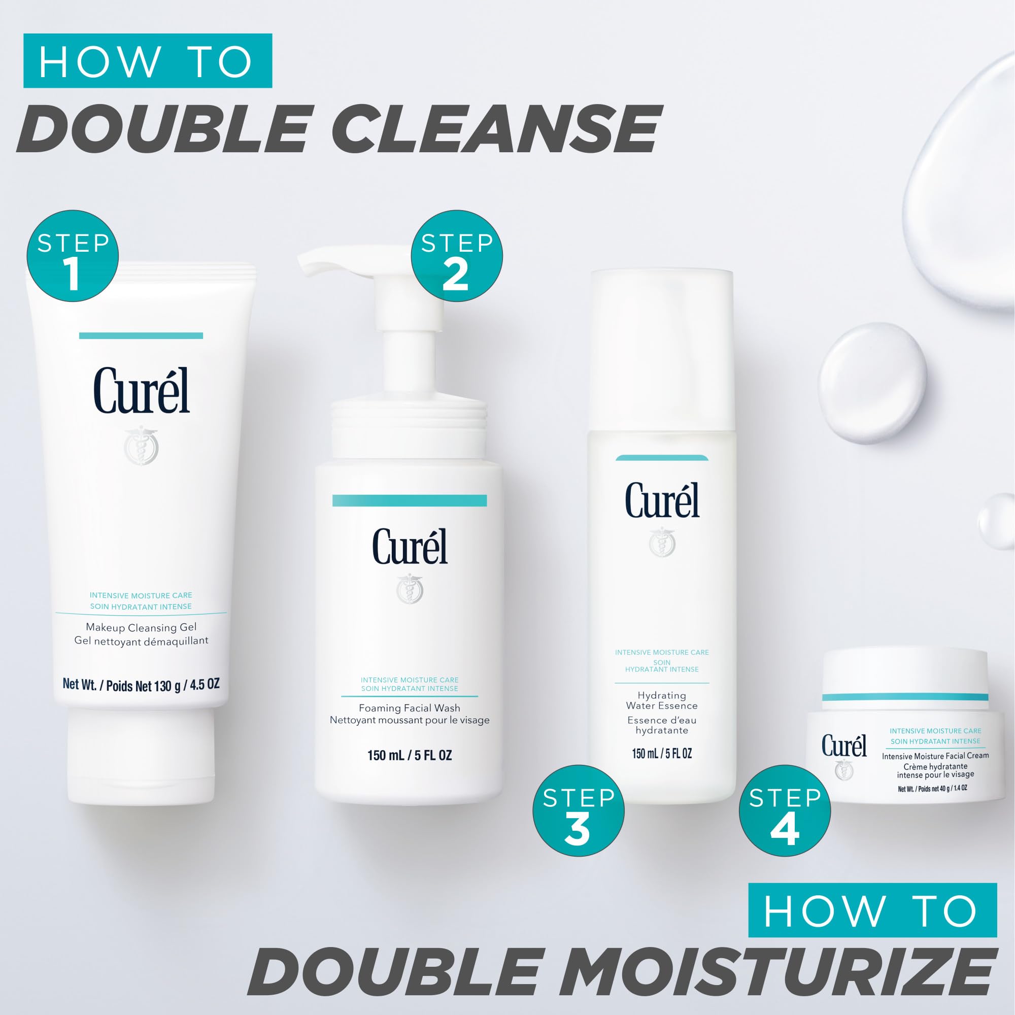 Curél Enrich Trial & Travel Kit: 2 Week Skincare Routine for Dry, Sensitive Skin 6