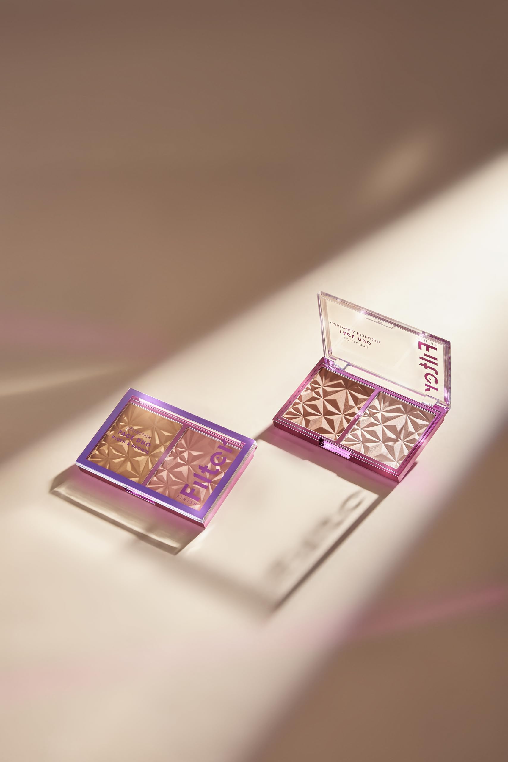 Collection Cosmetics Filter Finish Face Duo: Sculpt, Illuminate, and Contour Kit 5