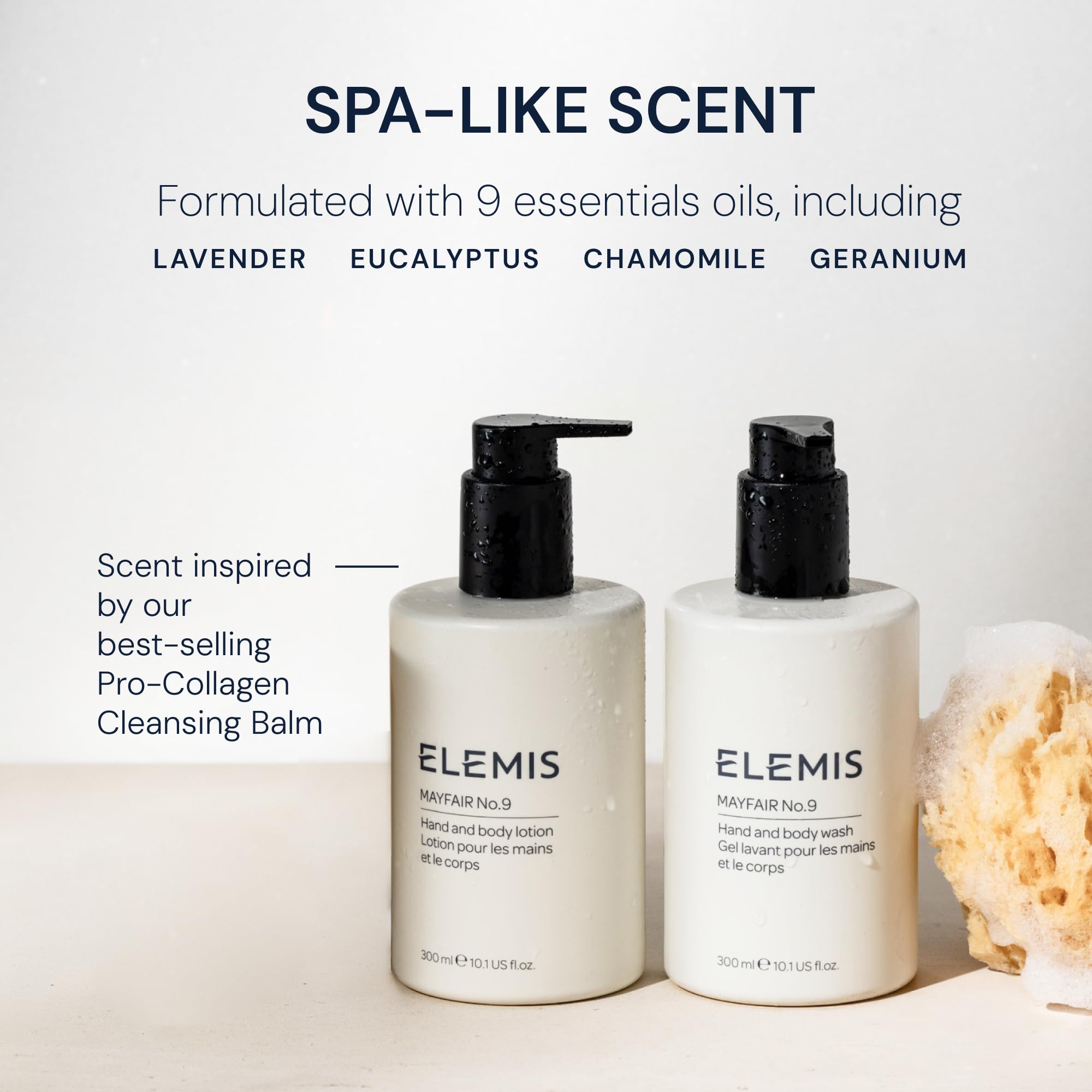 Elemis Mayfair No.9 Hand & Body Lotion 300ml - Luxurious Moisturizing Treatment 5