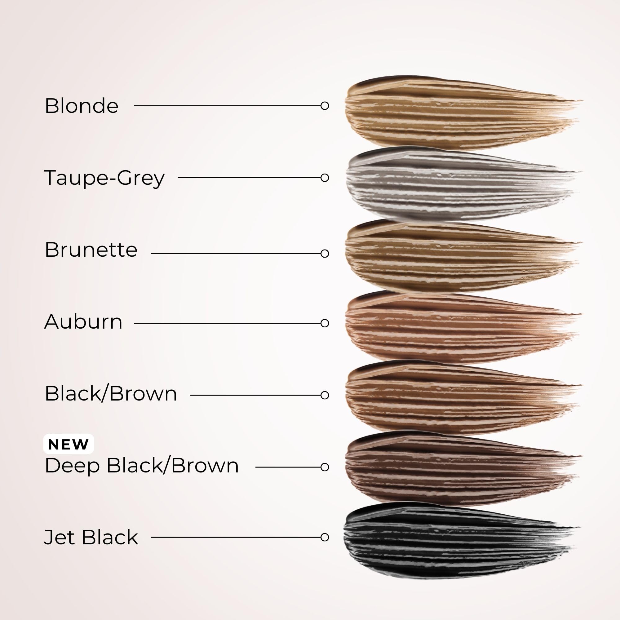 WUNDERBROW Eyebrow Gel - Waterproof, Smudgeproof, Long-Lasting Auburn Shade (Vegan & Cruelty-Free) 6
