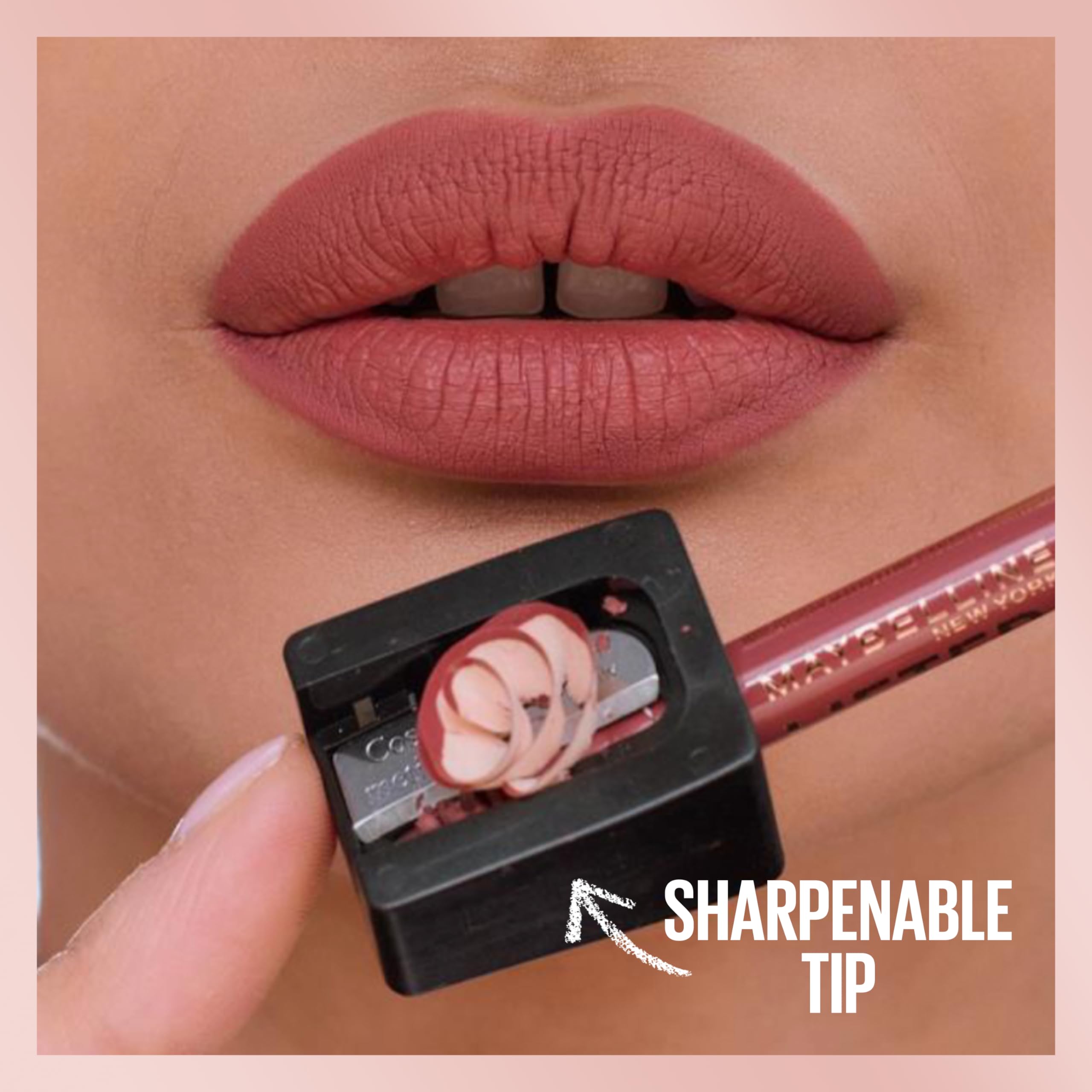 Maybelline New York Lifter Liner Lip Liner - Long-Lasting Creamy Colour with Hyaluronic Acid 7