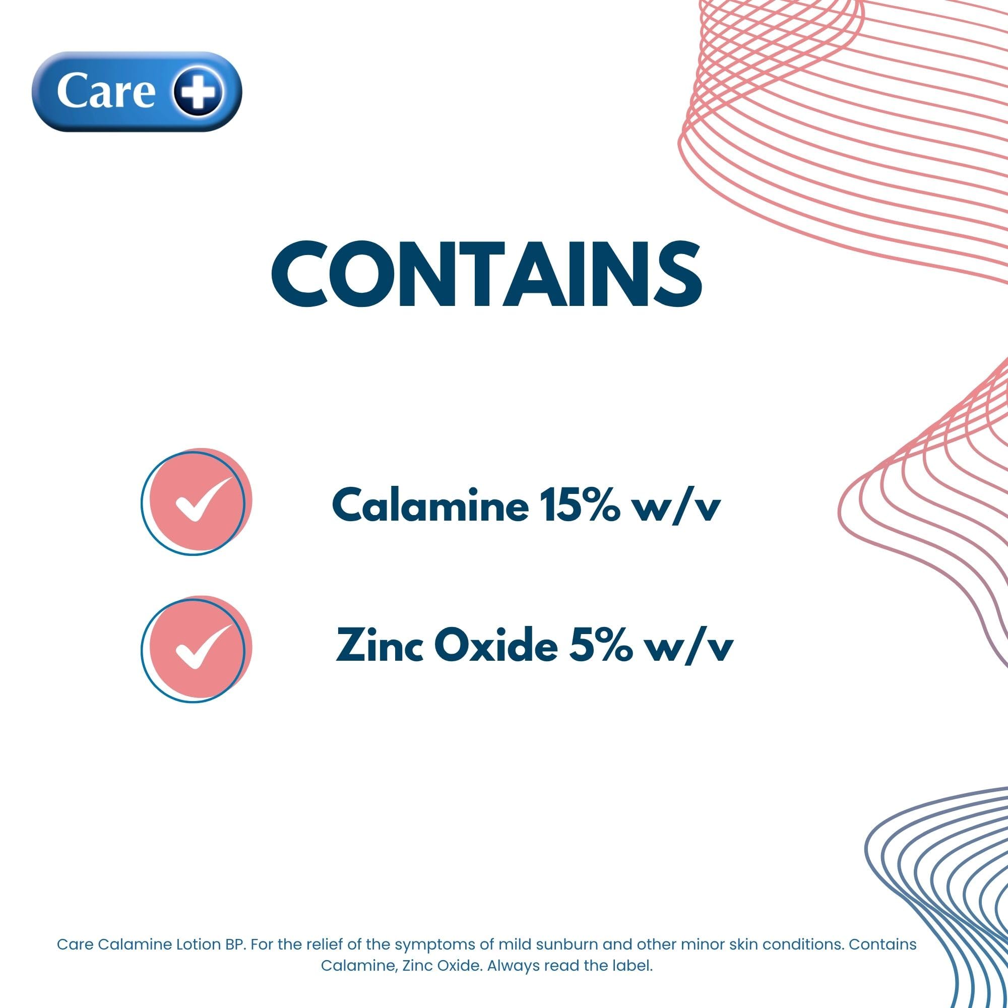 Care Calamine Lotion for Sunburn and Minor Skin Conditions Relief (200ml) 6